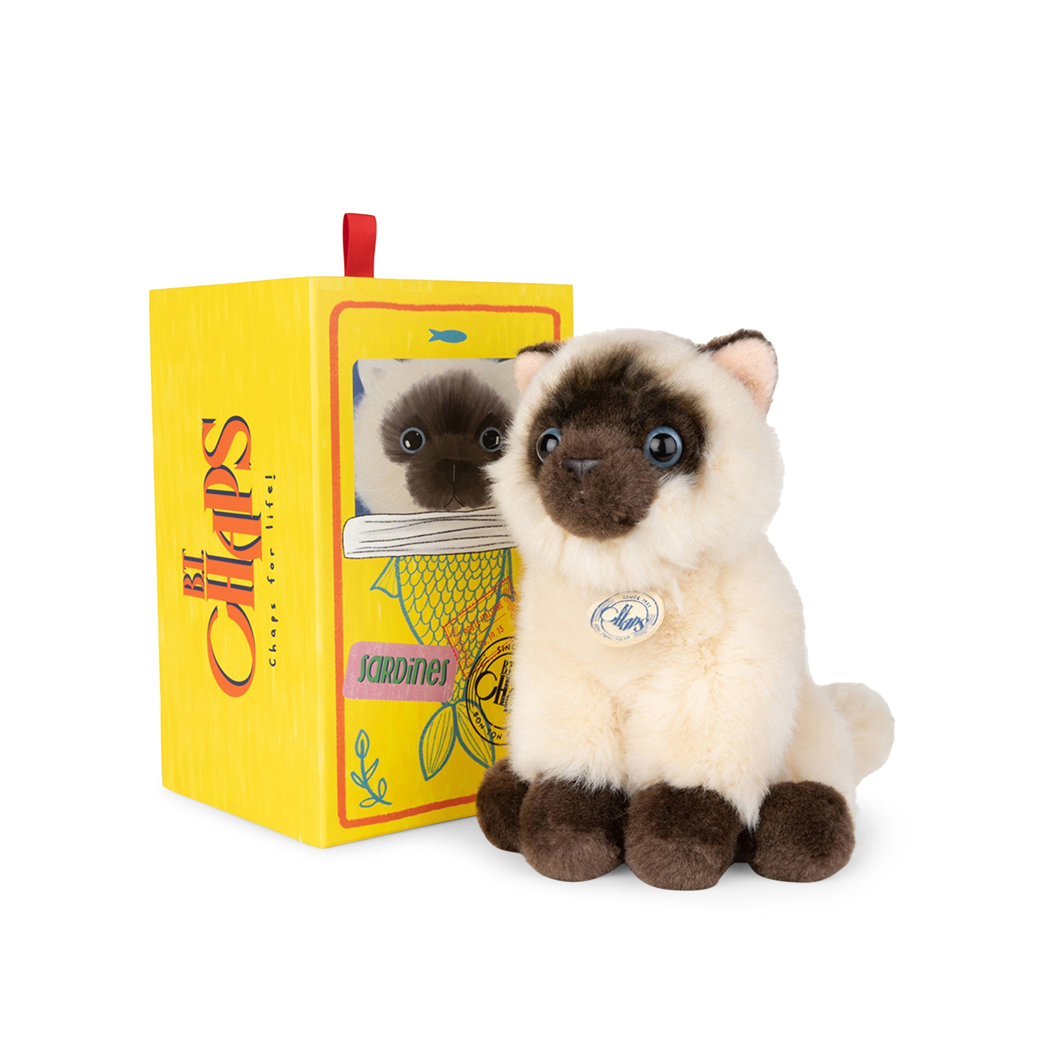 Plush Chaps Series Pet Toy - Eddie the Siamese – MoMA Design Store