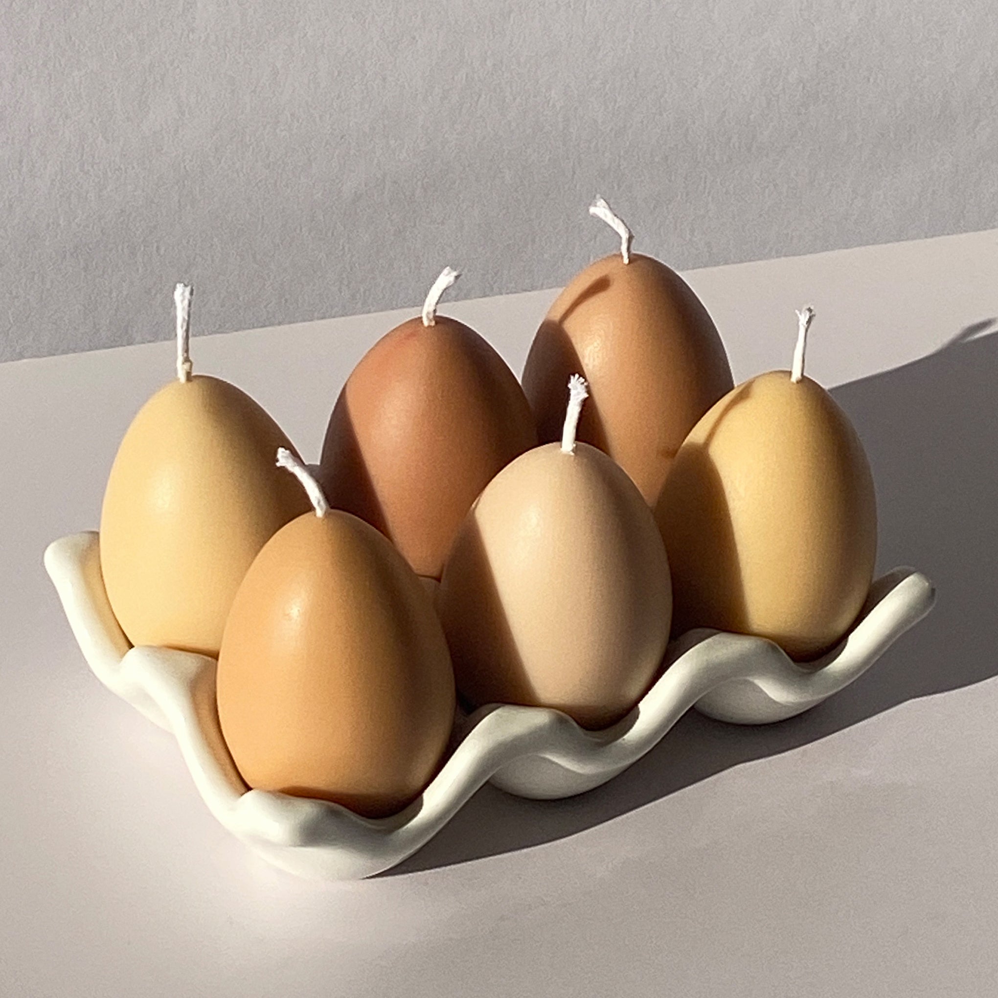 Eggs in a Carton Scented Candles - Set of 6 – MoMA Design Store