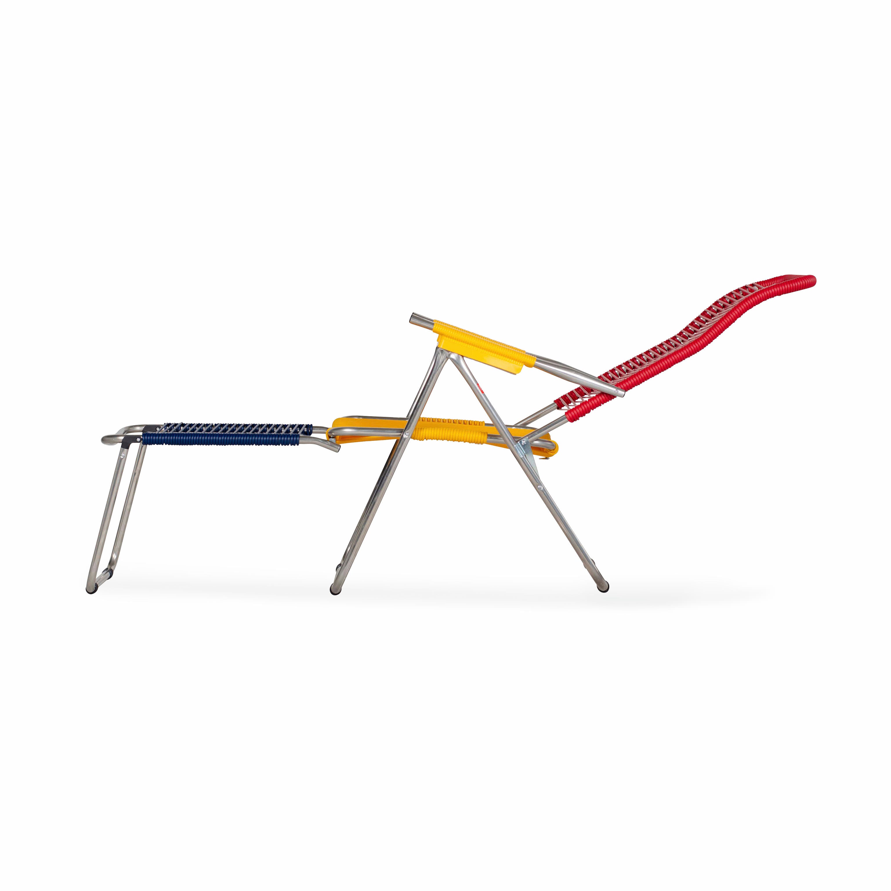 Spaghetti Outdoor Lounge Chair - Red/ Yellow/ Blue