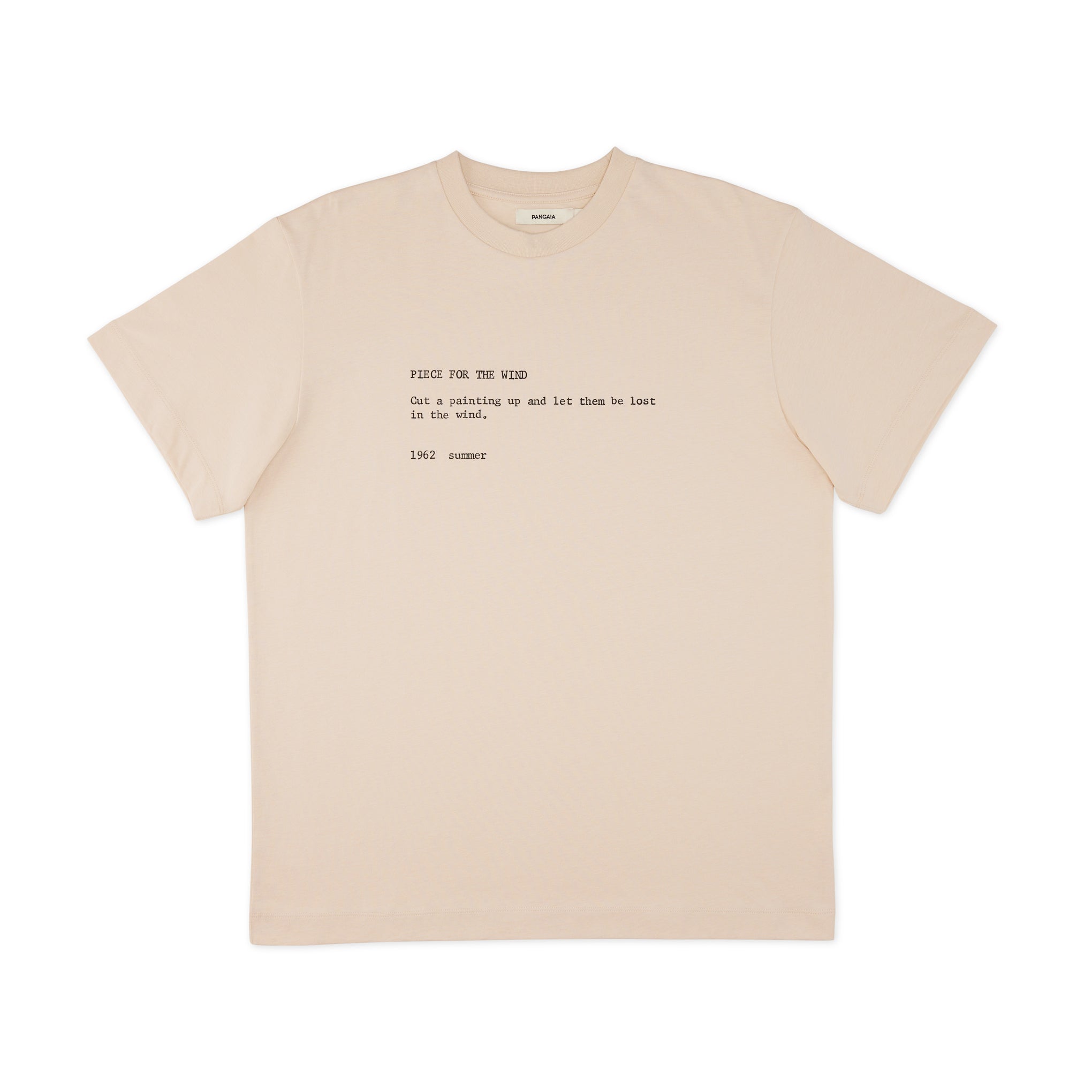 PANGAIA Yoko Ono Piece for the Wind T-Shirt