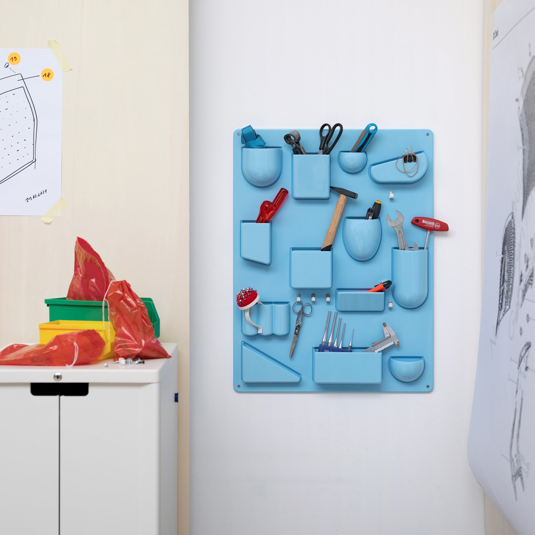Vitra Uten.Silo Organizer - Horizon Blue – MoMA Design Store