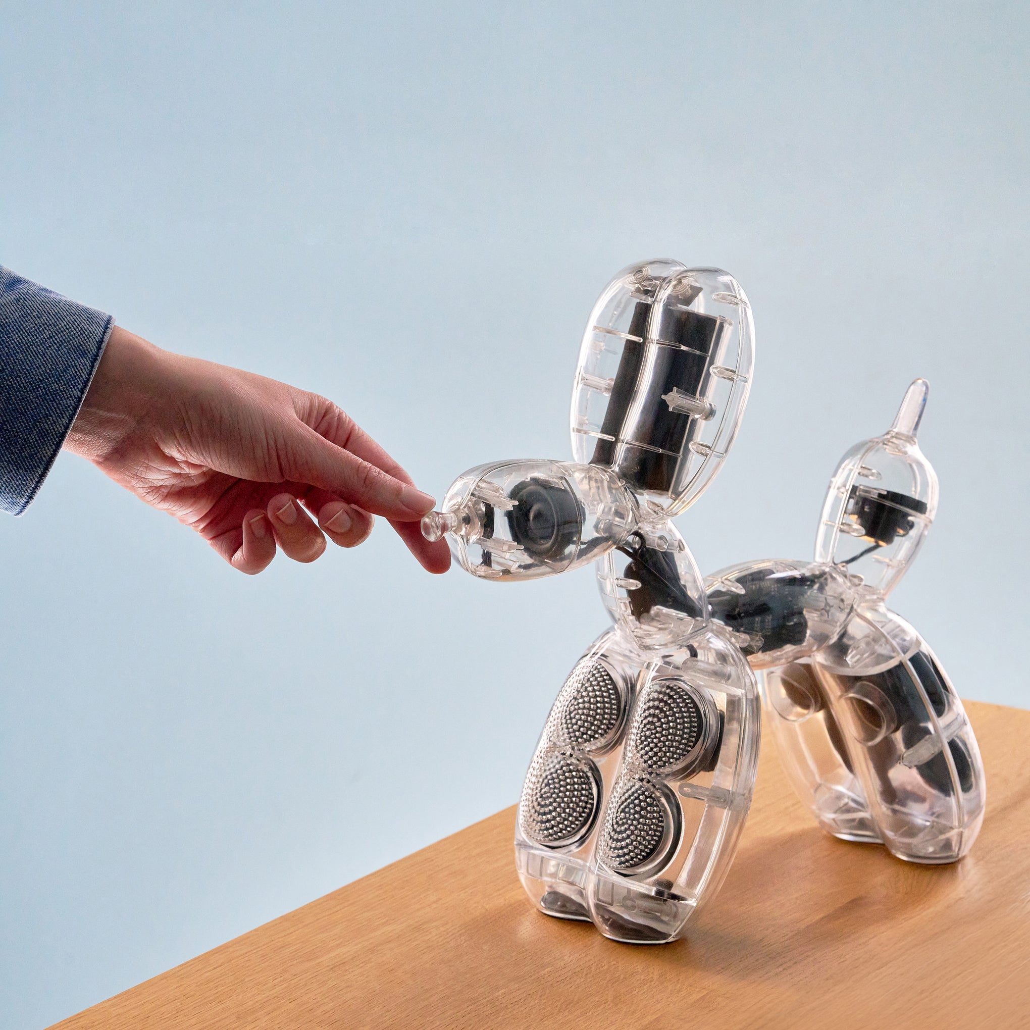 Jeff Koons Balloon Dog Speaker from Lexon - Transparent – MoMA