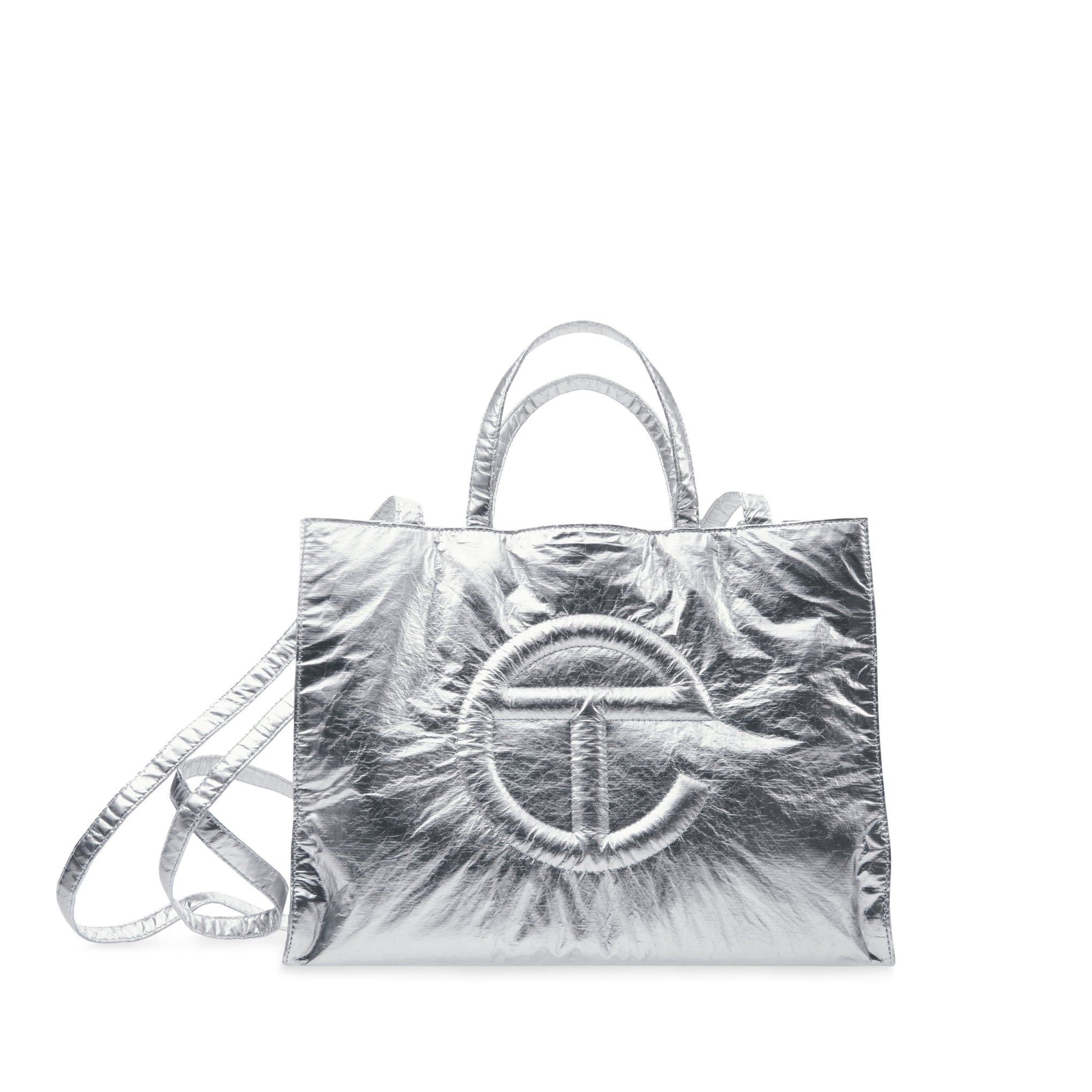 Telfar Tyvek Shopping Bag Silver – MoMA Design Store