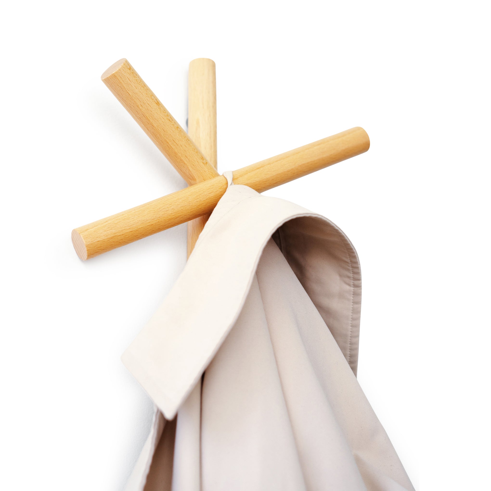 Logs Coat Rack Beech Wood MoMA Design Store