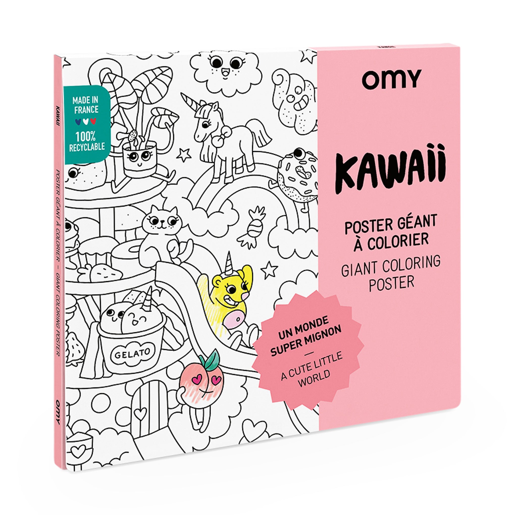 omy mini coloring book - Little