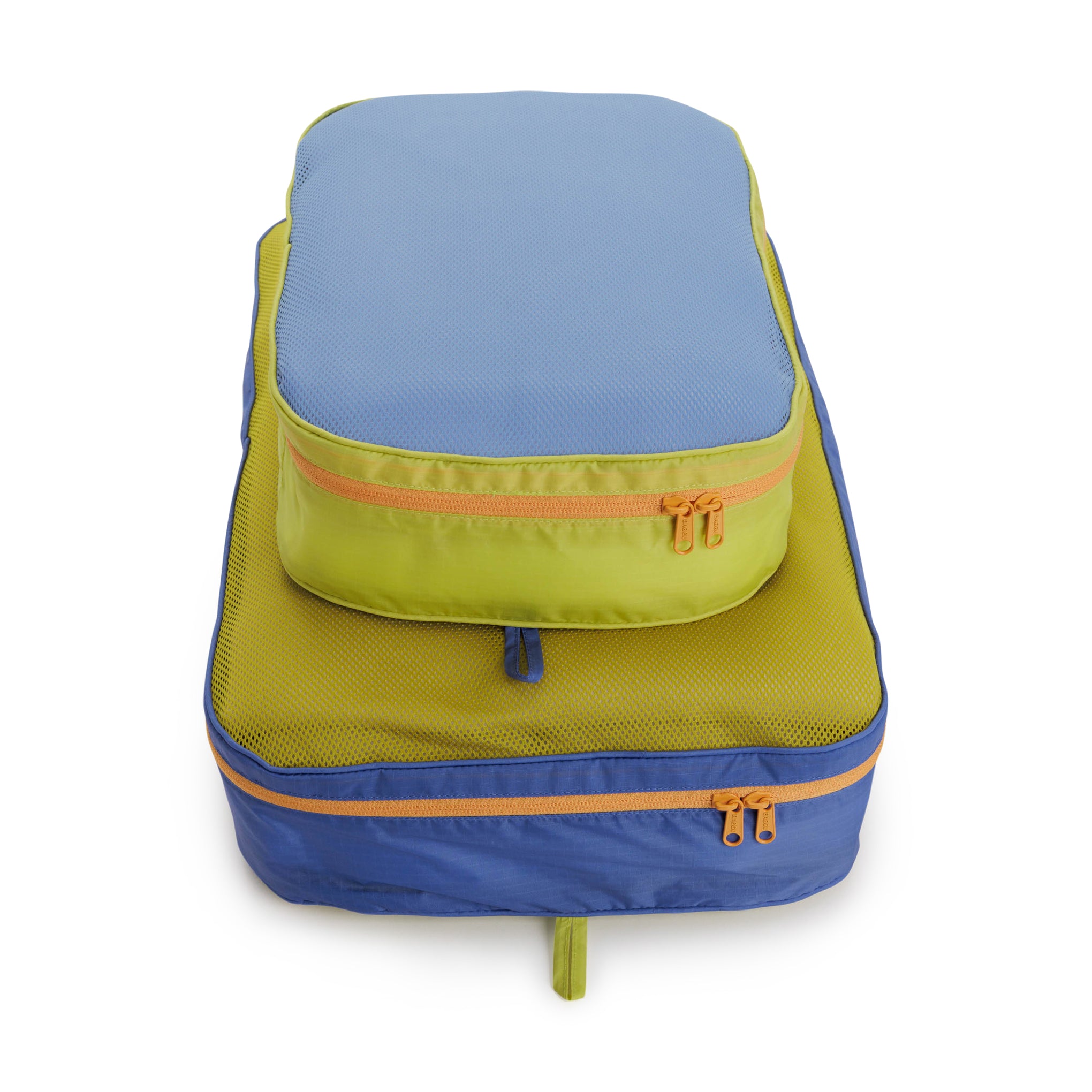 Baggu Recycled Nylon Mesh Packing Cube Set Large MoMA Design Store