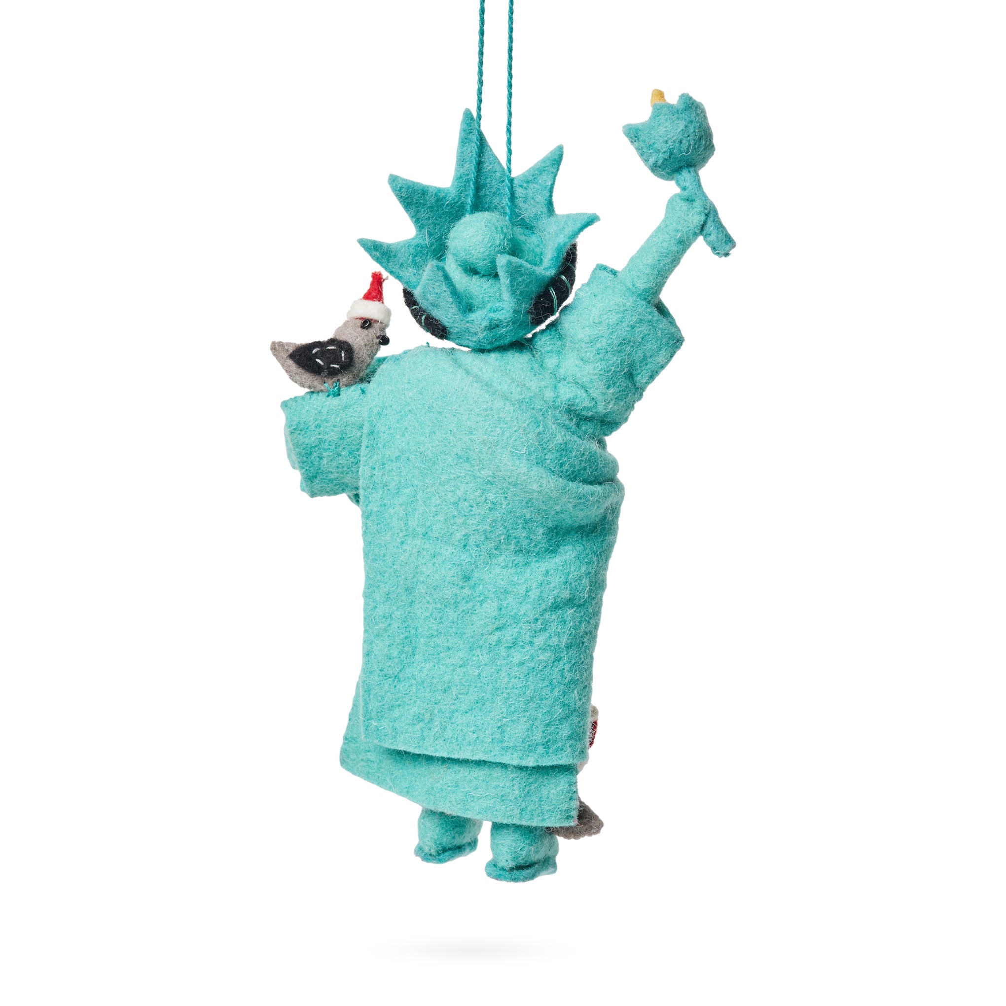 NYC Felt Ornament - Statue of Liberty Pigeon – MoMA Design Store