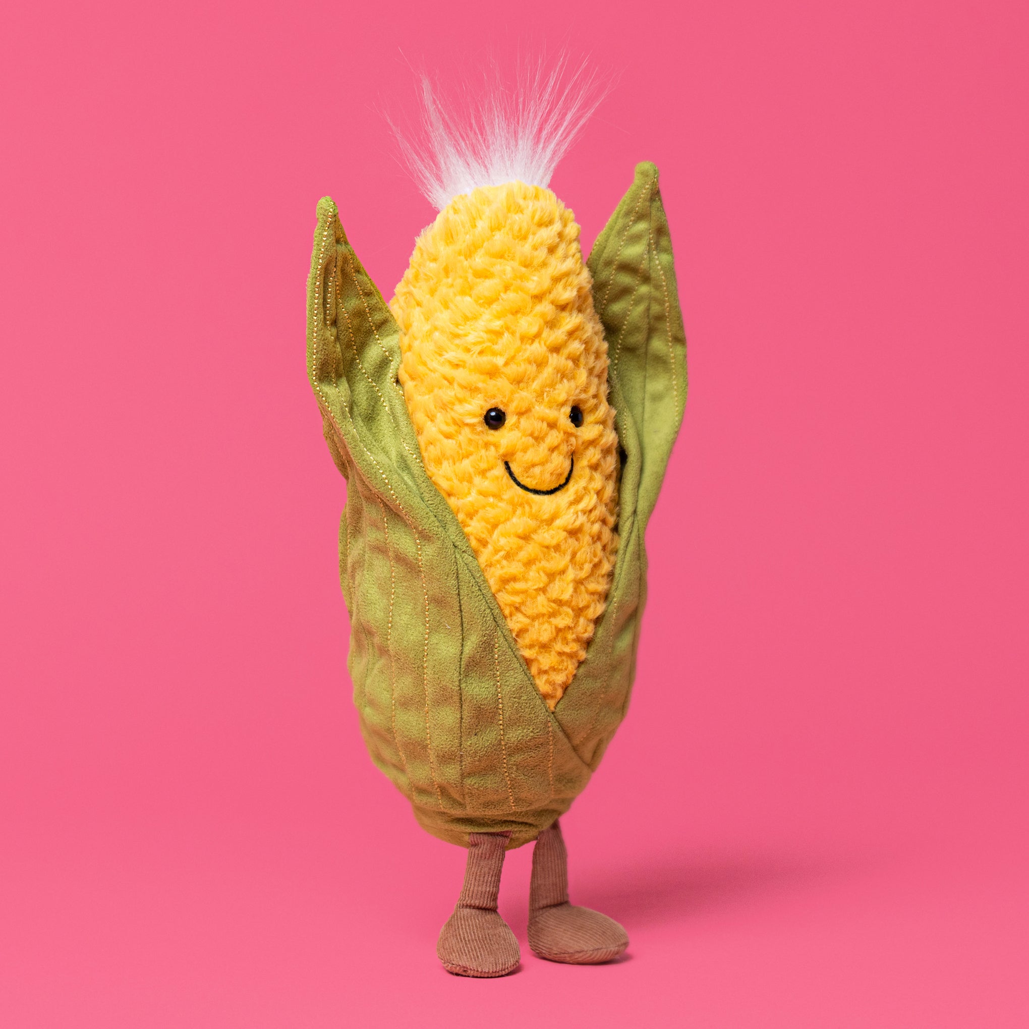 Jellycat Large Veggie Plush Toys - Sweetcorn – MoMA Design Store