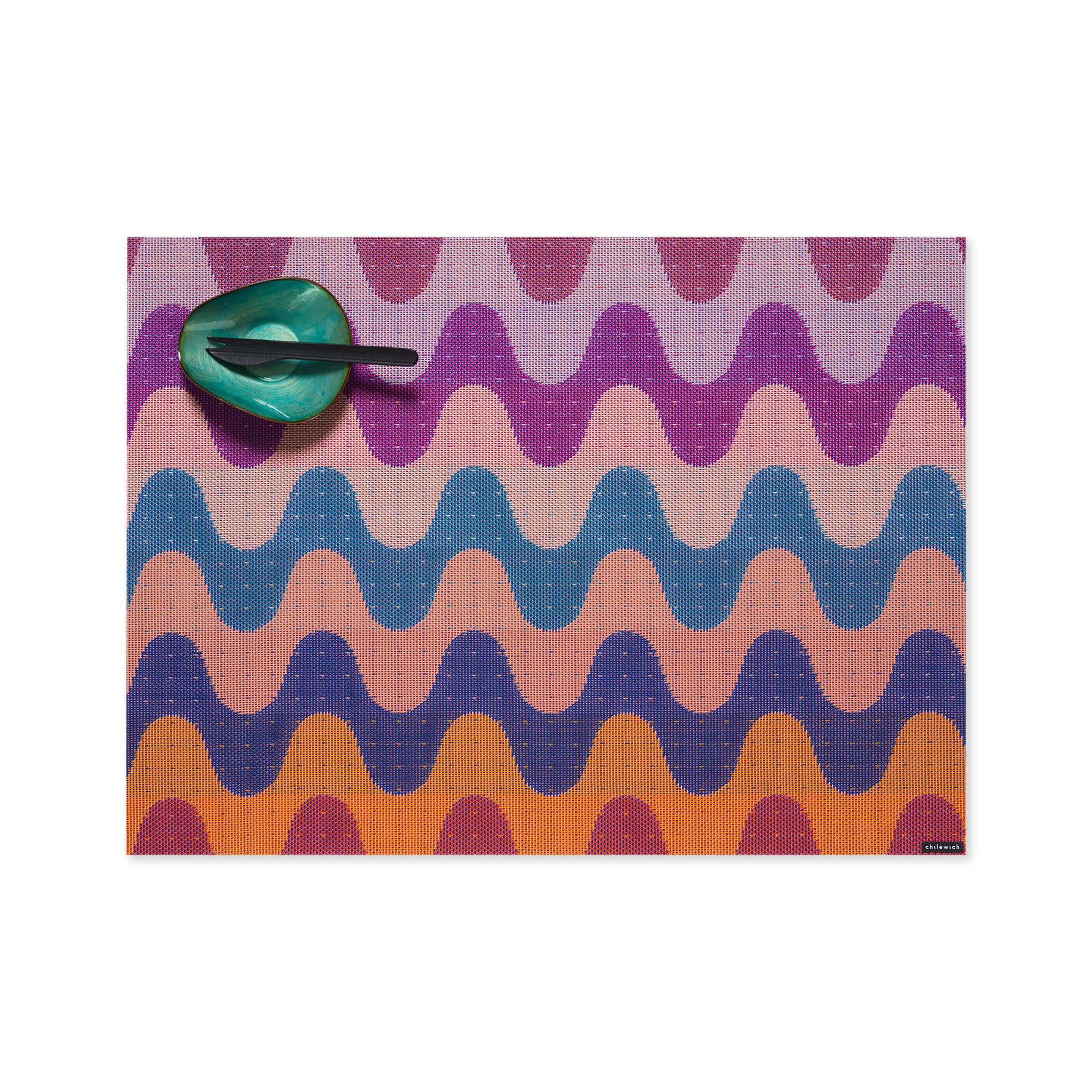 Chilewich Wiggle Placemat - Heatwave – MoMA Design Store