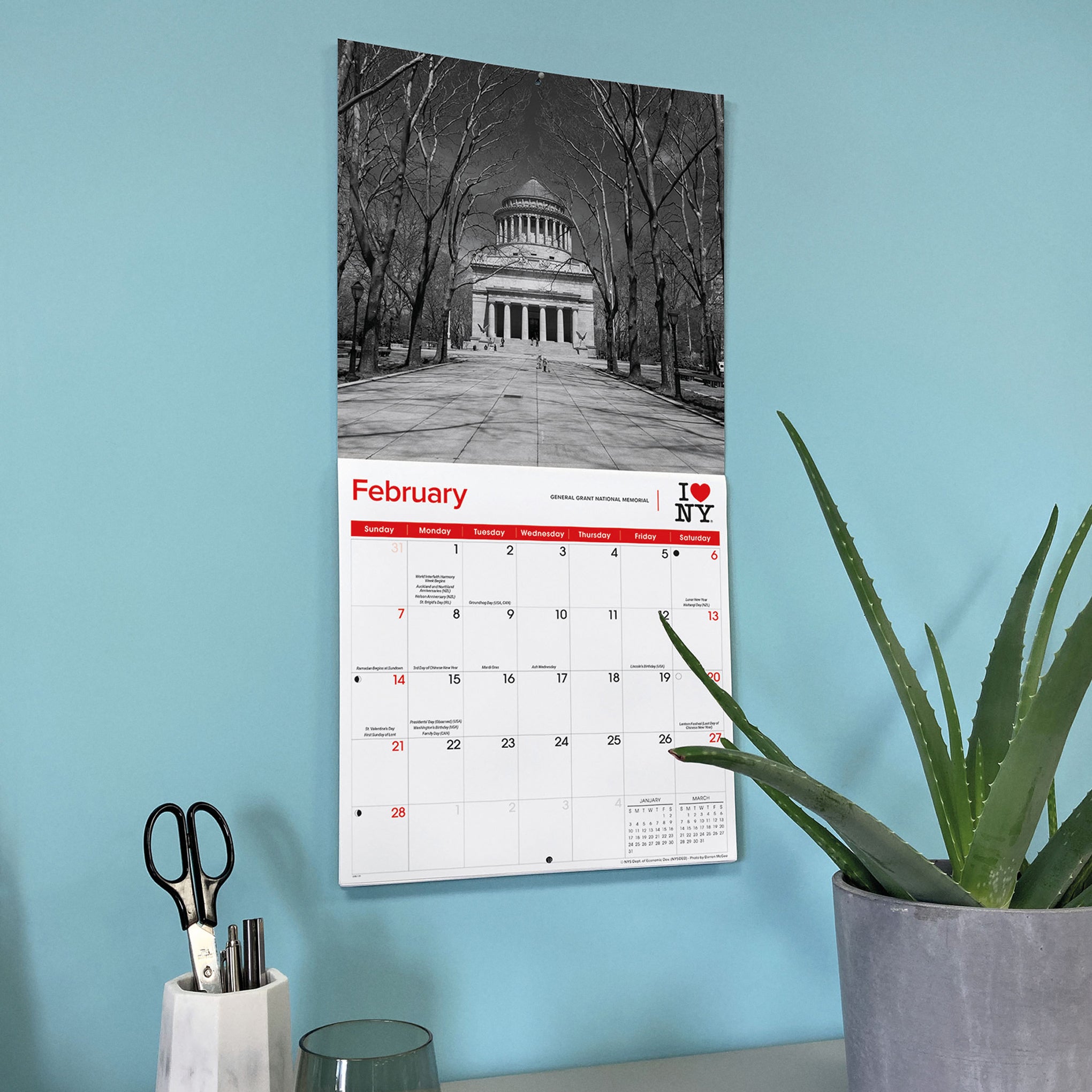 2027 I Love NY Wall Calendar – MoMA Design Store