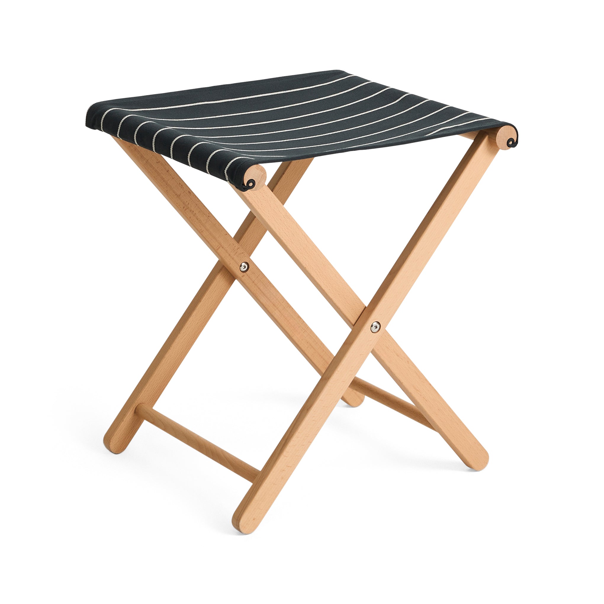 HAY Outdoor Market by Jasper Morrison Shop Folding Stool - Black