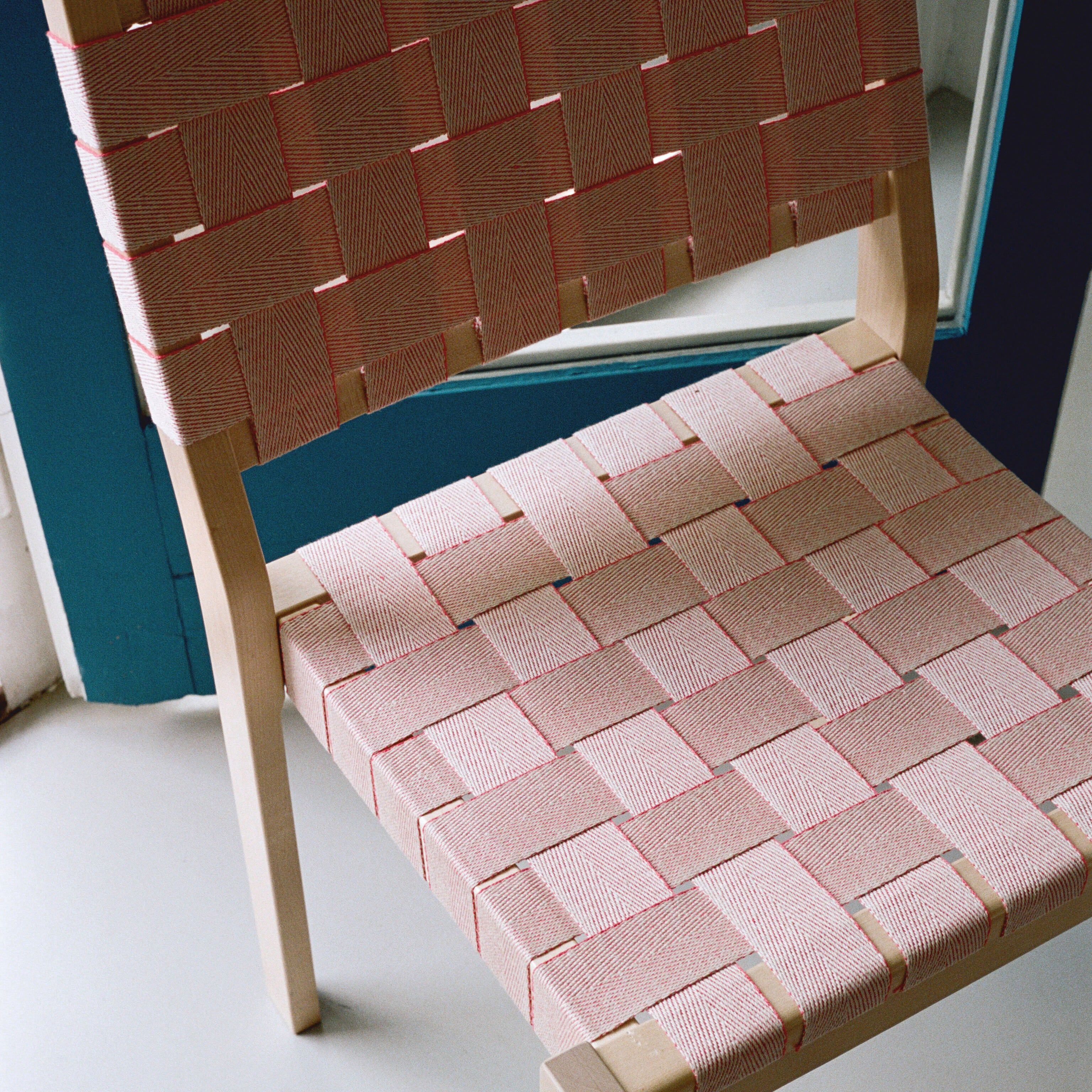 Artek Aalto Stackable Chair 611 - Red – MoMA Design Store