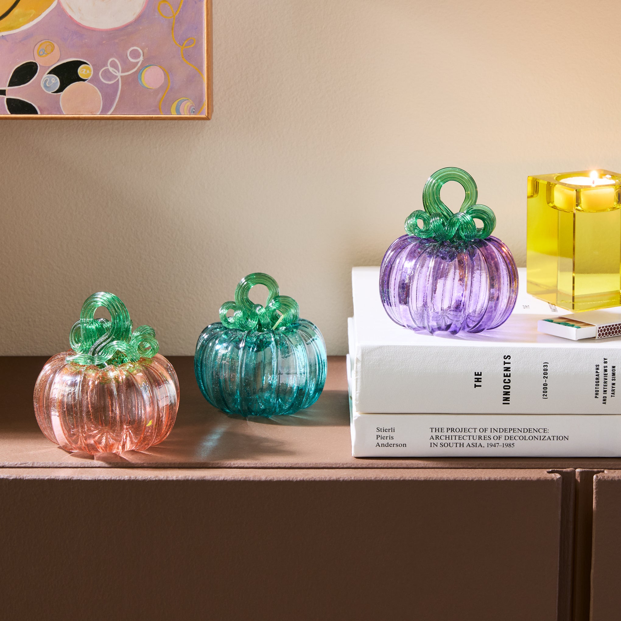 Classic Glass Pumpkin Object - Amethyst – MoMA Design Store