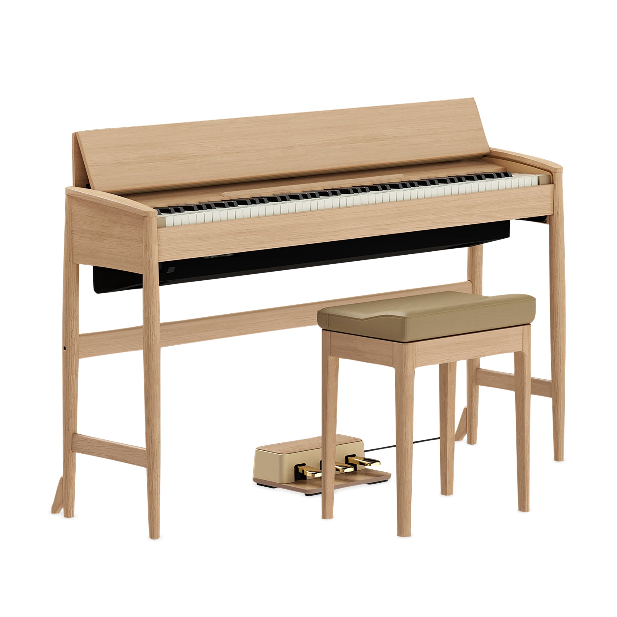 【wakana】Roland kiyola 椅子⚠️ピアノとセットで購入 Roland Kiyola Piano KF-20 - Oak – MoMA Design Store