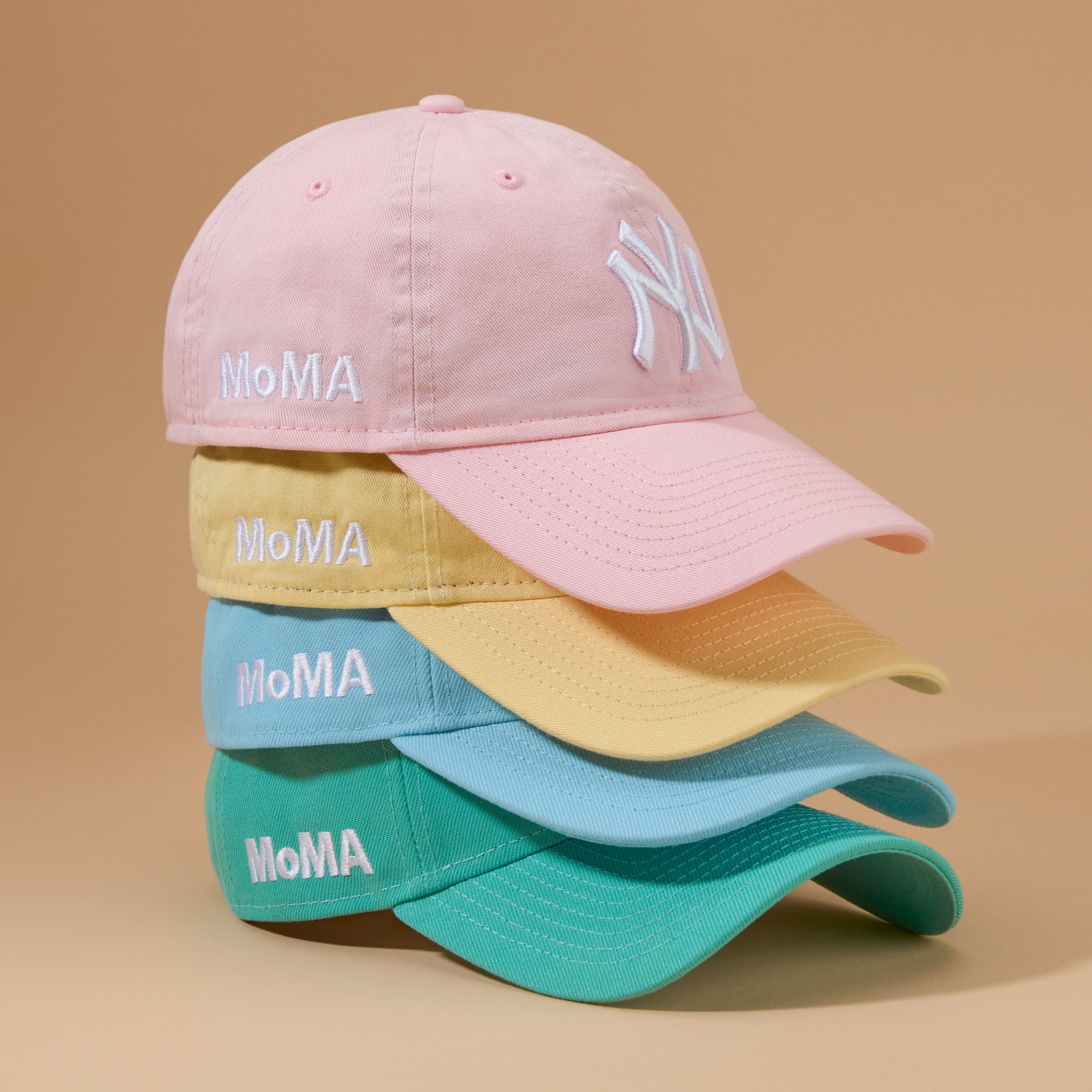 MoMA NY Yankees Adjustable Baseball Cap - Pink – MoMA Design Store