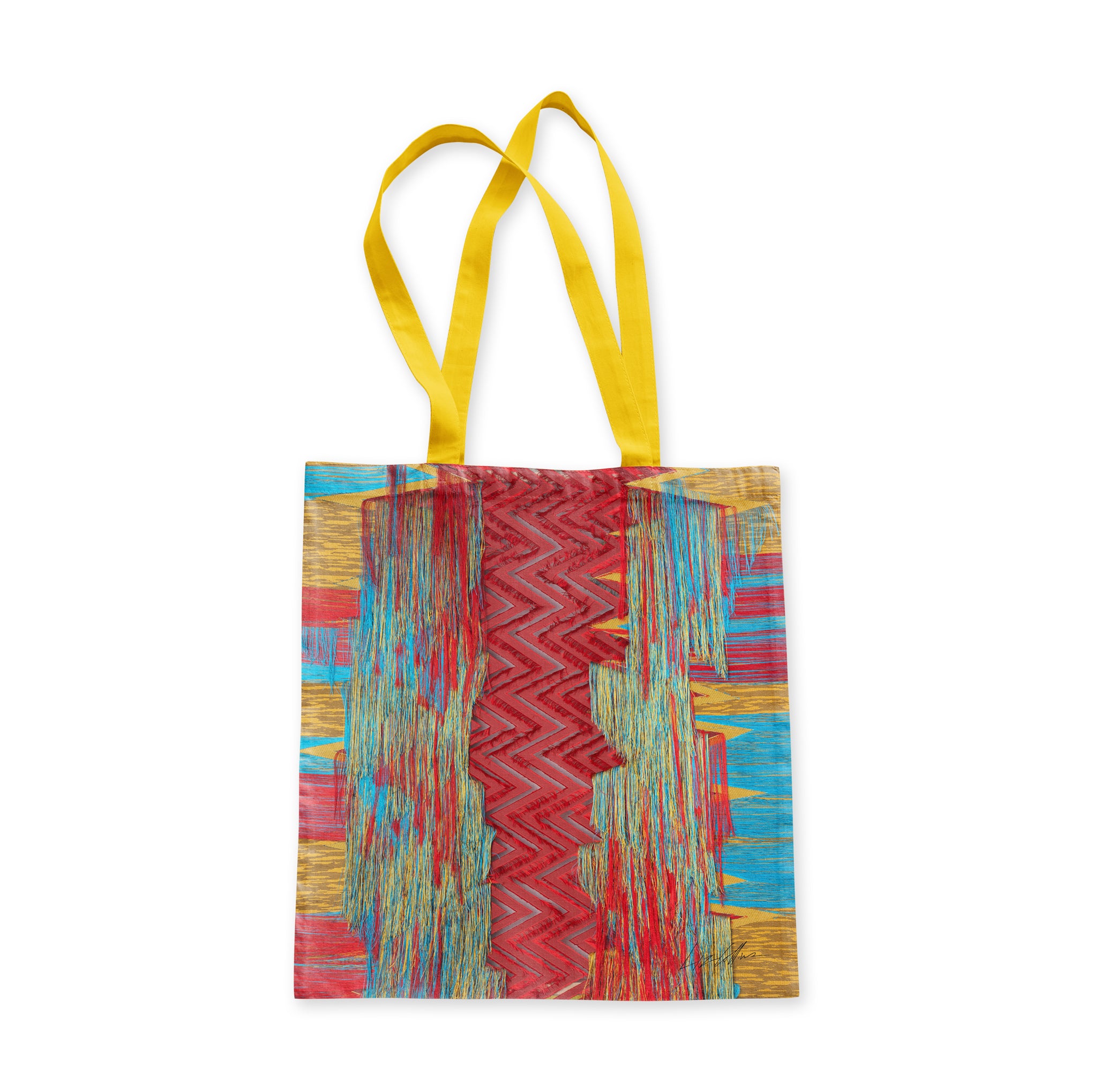 Liz Collins Cotton Heartbeat Tote Bag – MoMA Design Store