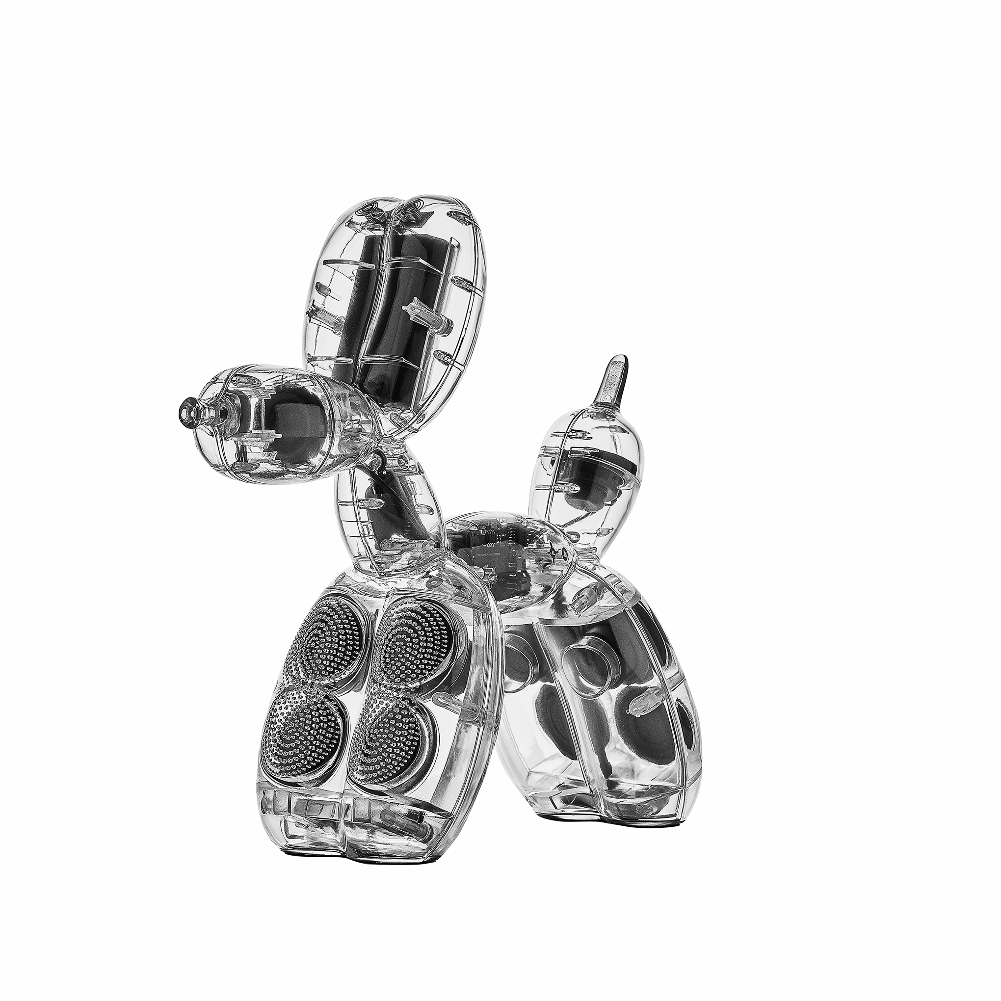 Jeff Koons Balloon Dog Speaker from Lexon - Transparent – MoMA