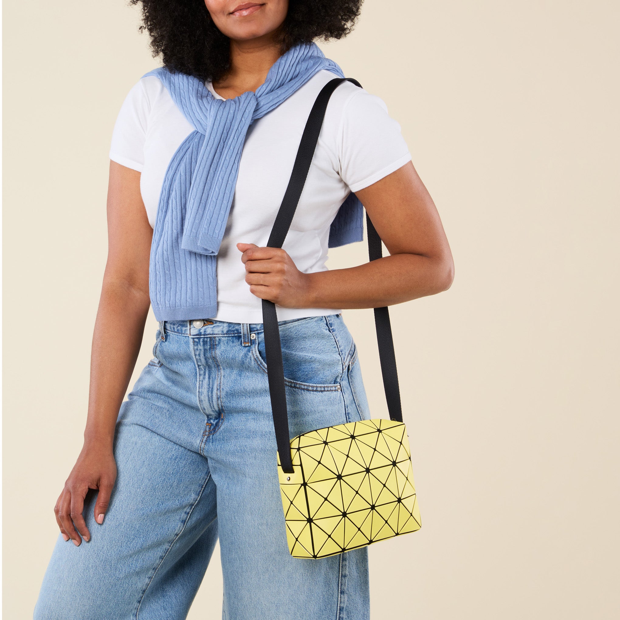 BAO BAO ISSEY MIYAKE Cuboid Crossbody Bag - Yellow – MoMA Design Store