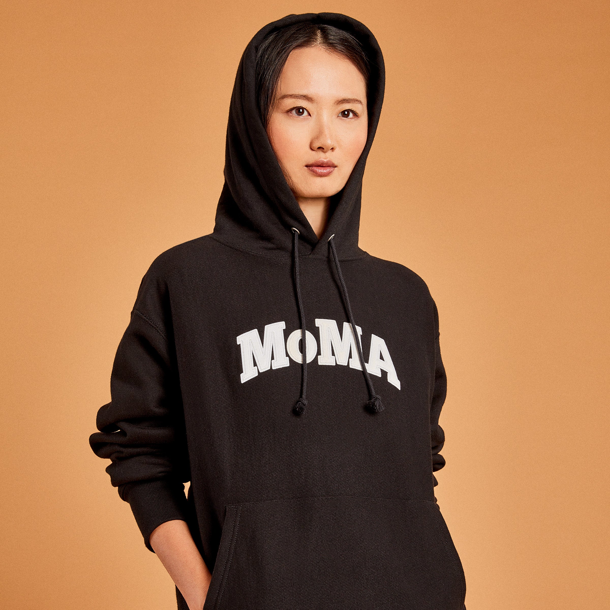 Champion Hoodie MoMA Edition Black – MoMA Design Store