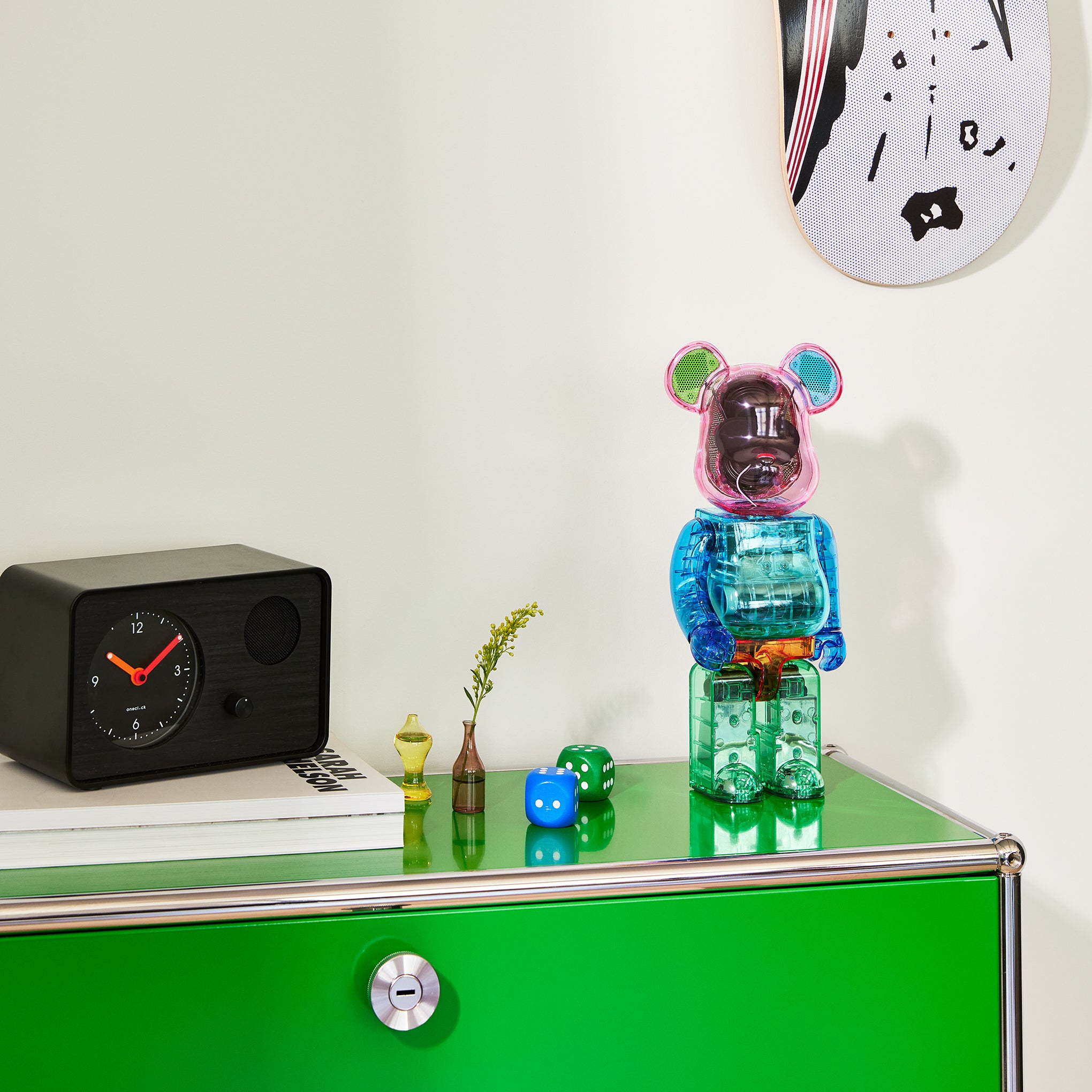 BE@RBRICK AUDIO Color Block 400% Portable Bluetooth Speaker - referensi varian warna