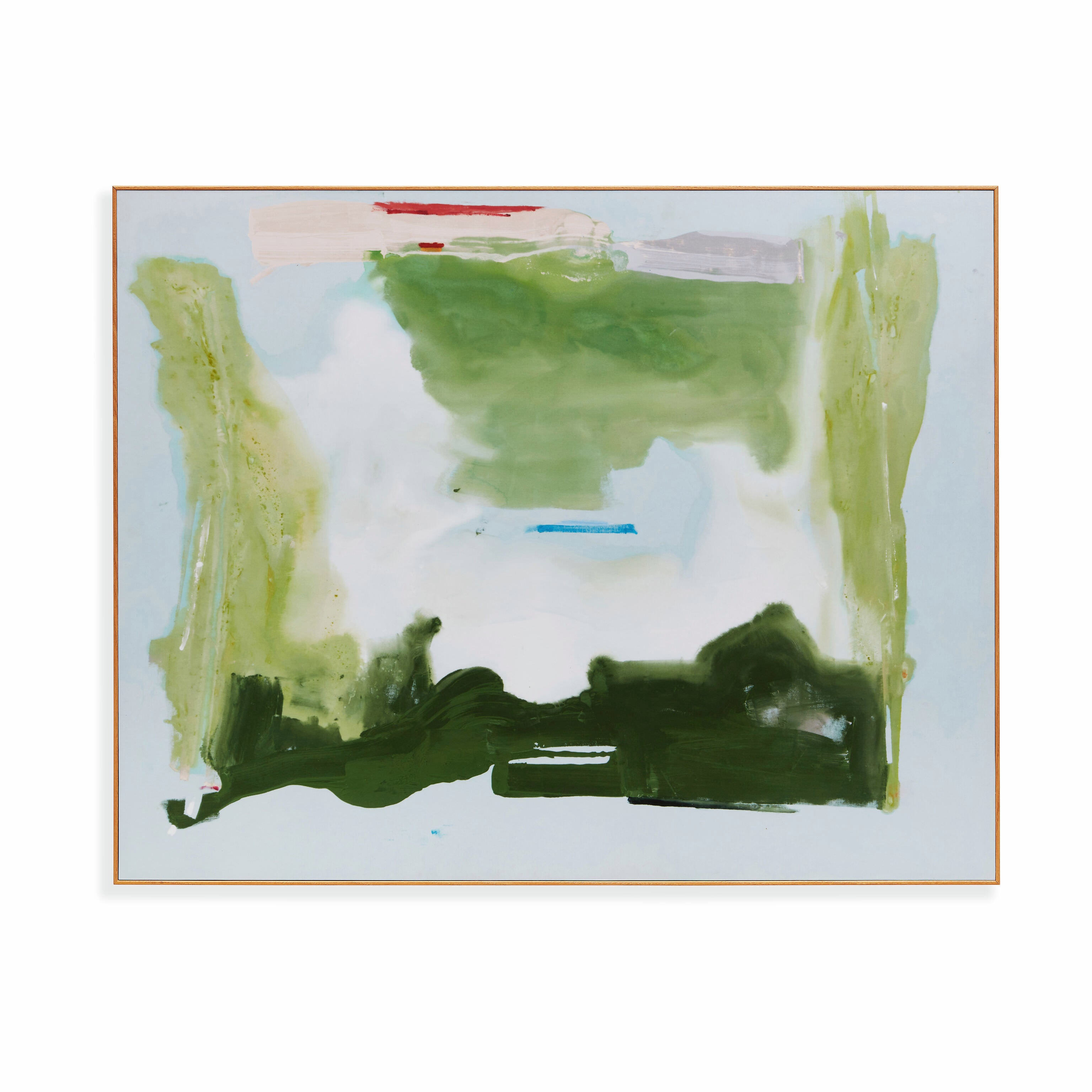 Helen Frankenthaler Lush Spring Framed Print