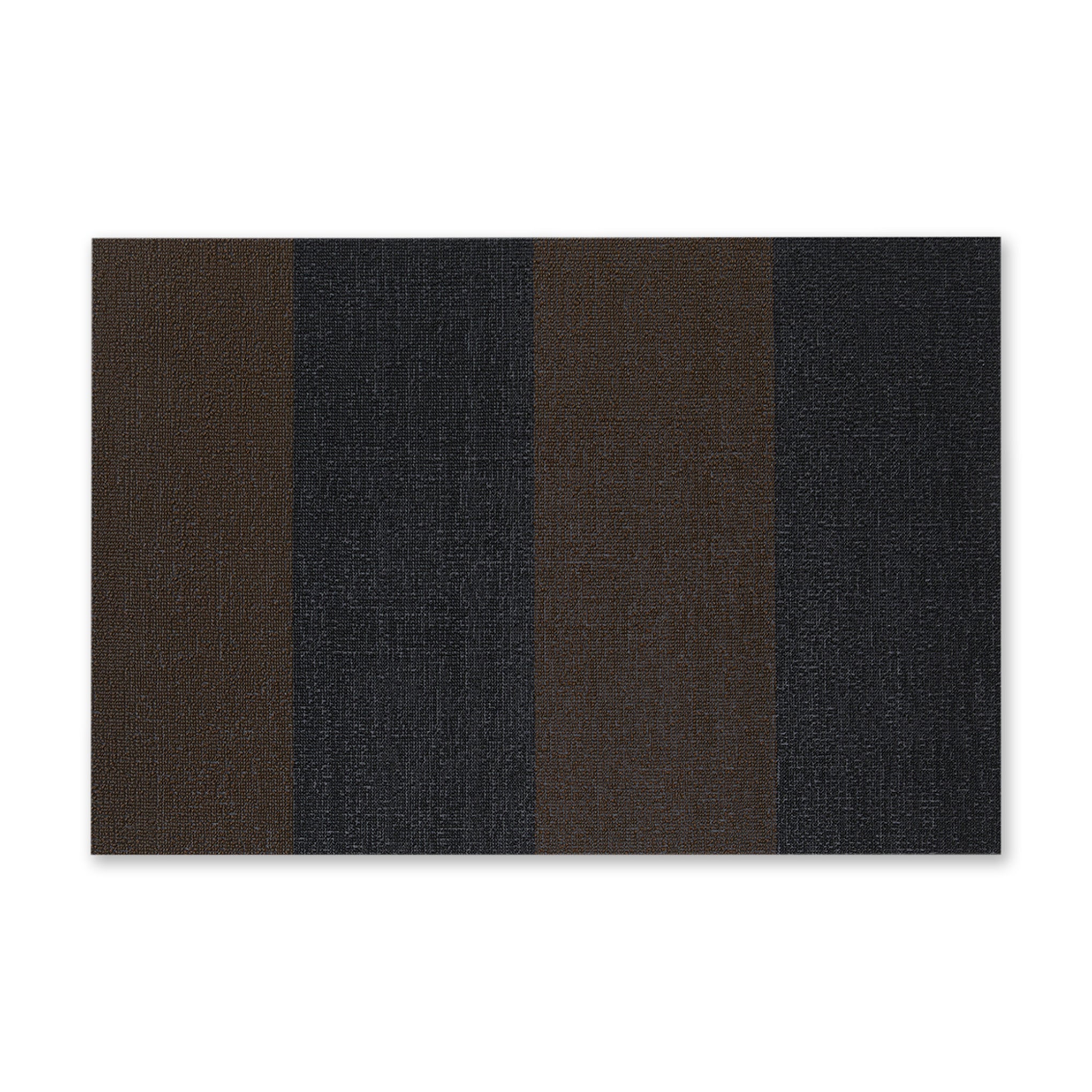 Chilewich Duo Stripe Shag Mat - Mocha – MoMA Design Store