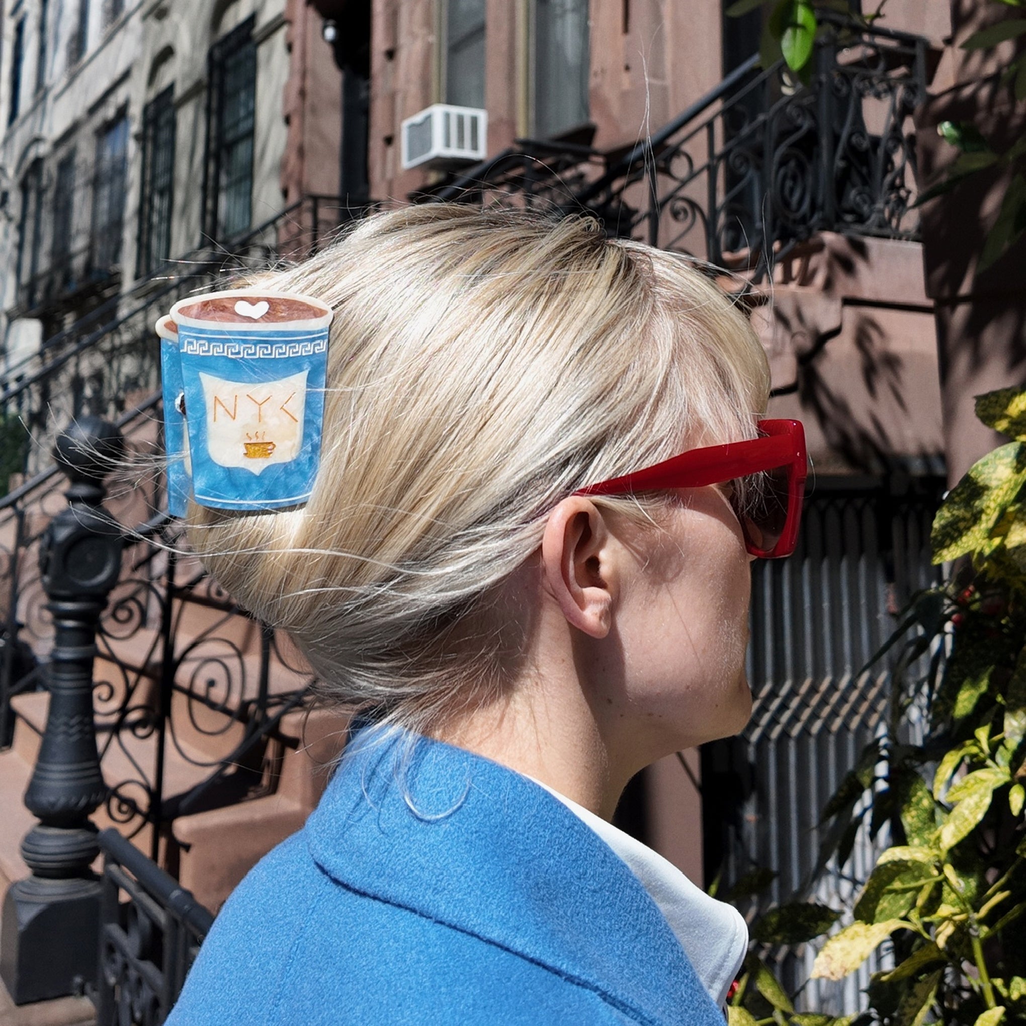 Solar Eclipse Hair Clip - NY Coffee Cup – MoMA Design Store