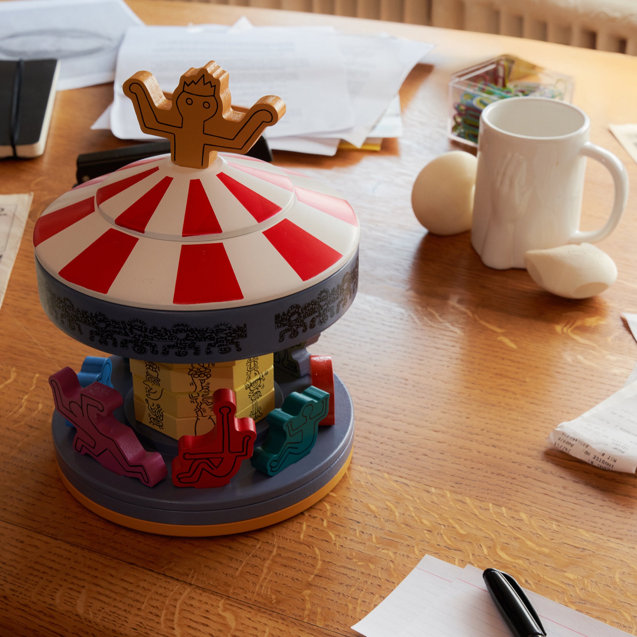 Luna Luna Keith Haring Carousel Toy – MoMA Design Store