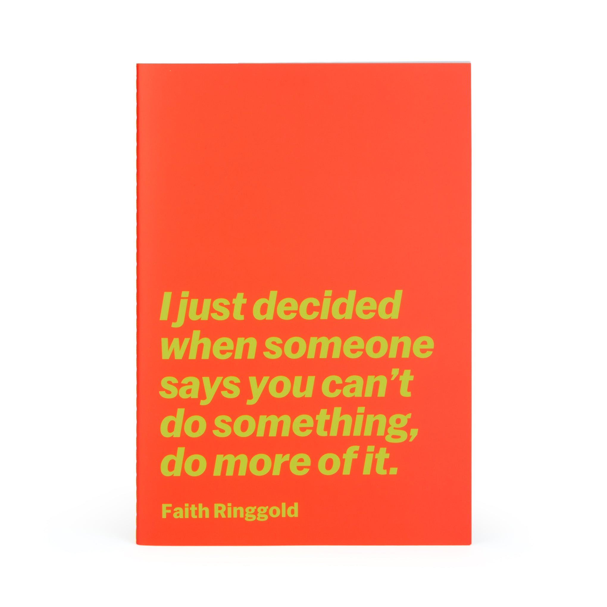 MoMA Faith Ringgold Quote Notebook – MoMA Design Store