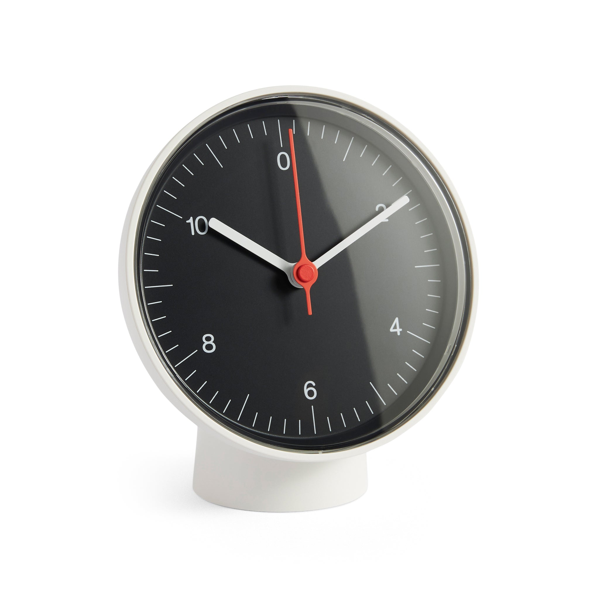 インテリア時計 HAY TABLE CLOCK BLACK HAY Jasper Morrison Table Clock - Black – MoMA Design Store