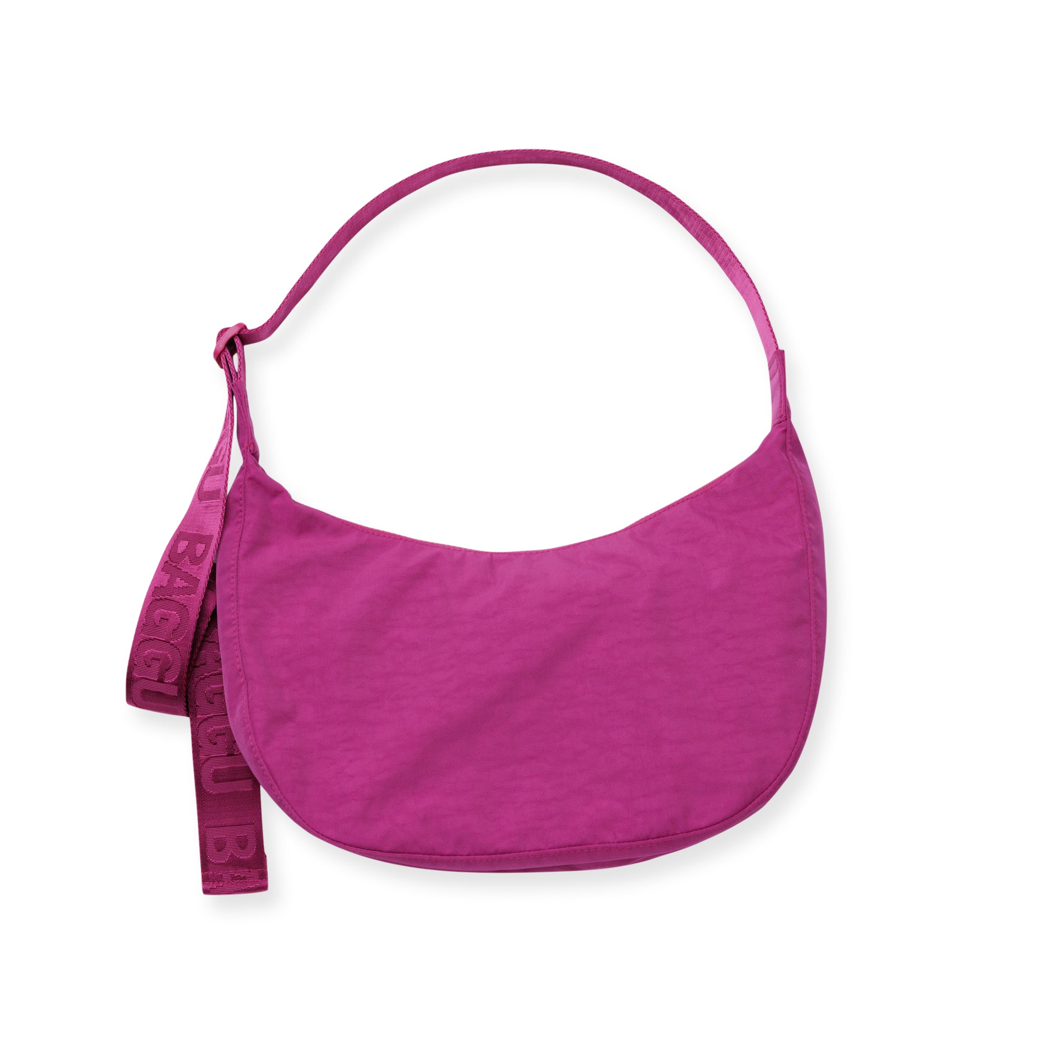 Baggu Recycled Nylon Crescent Bag - Deep Fuchsia – MoMA Design Store