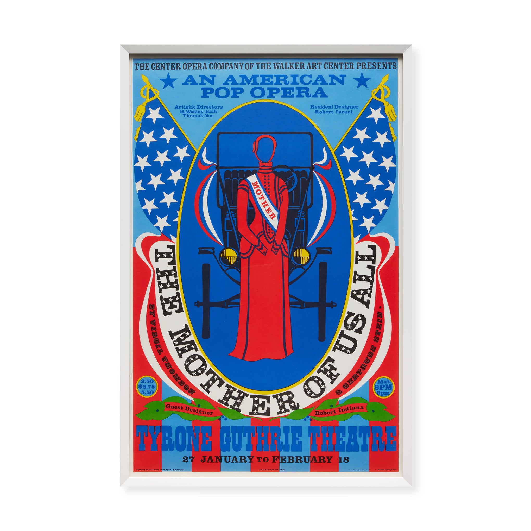 Robert Indiana Louisiana Museum Framed Poster – MoMA Design Store