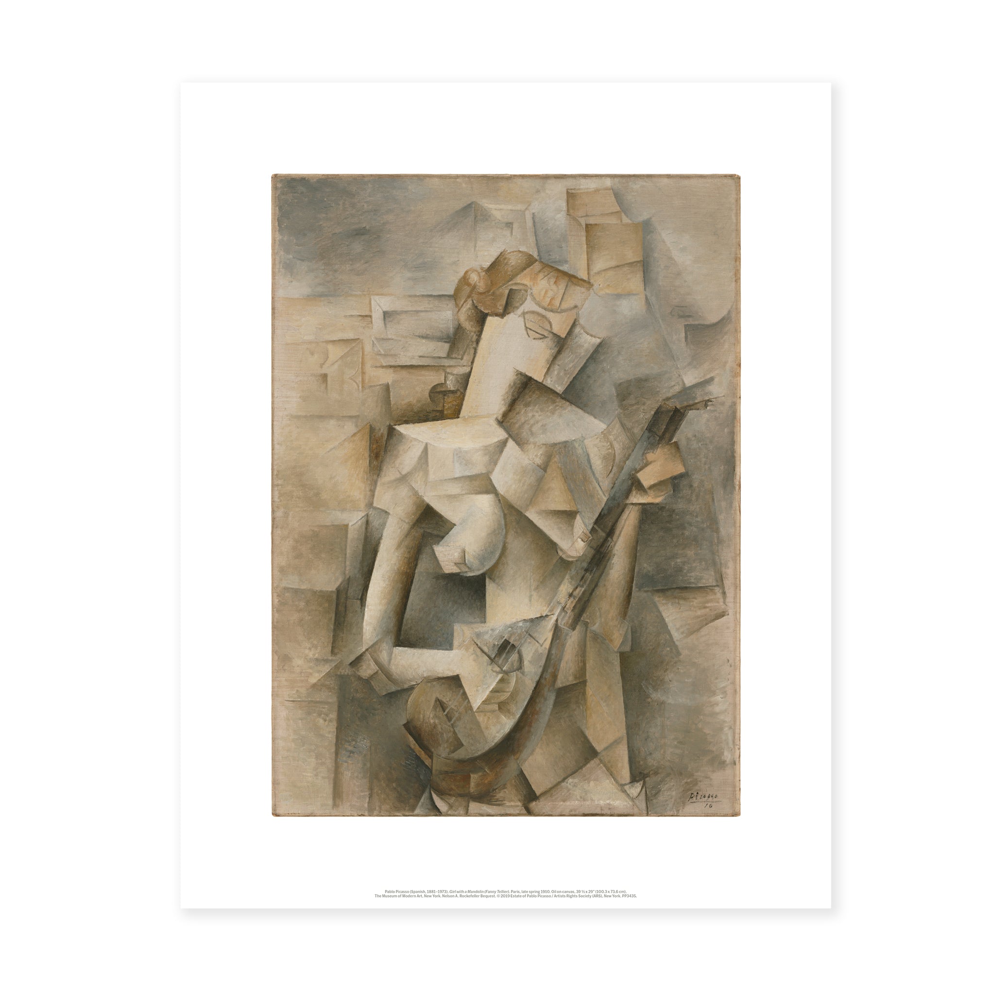 Picasso: Girl With A Mandolin Print – MoMA Design Store