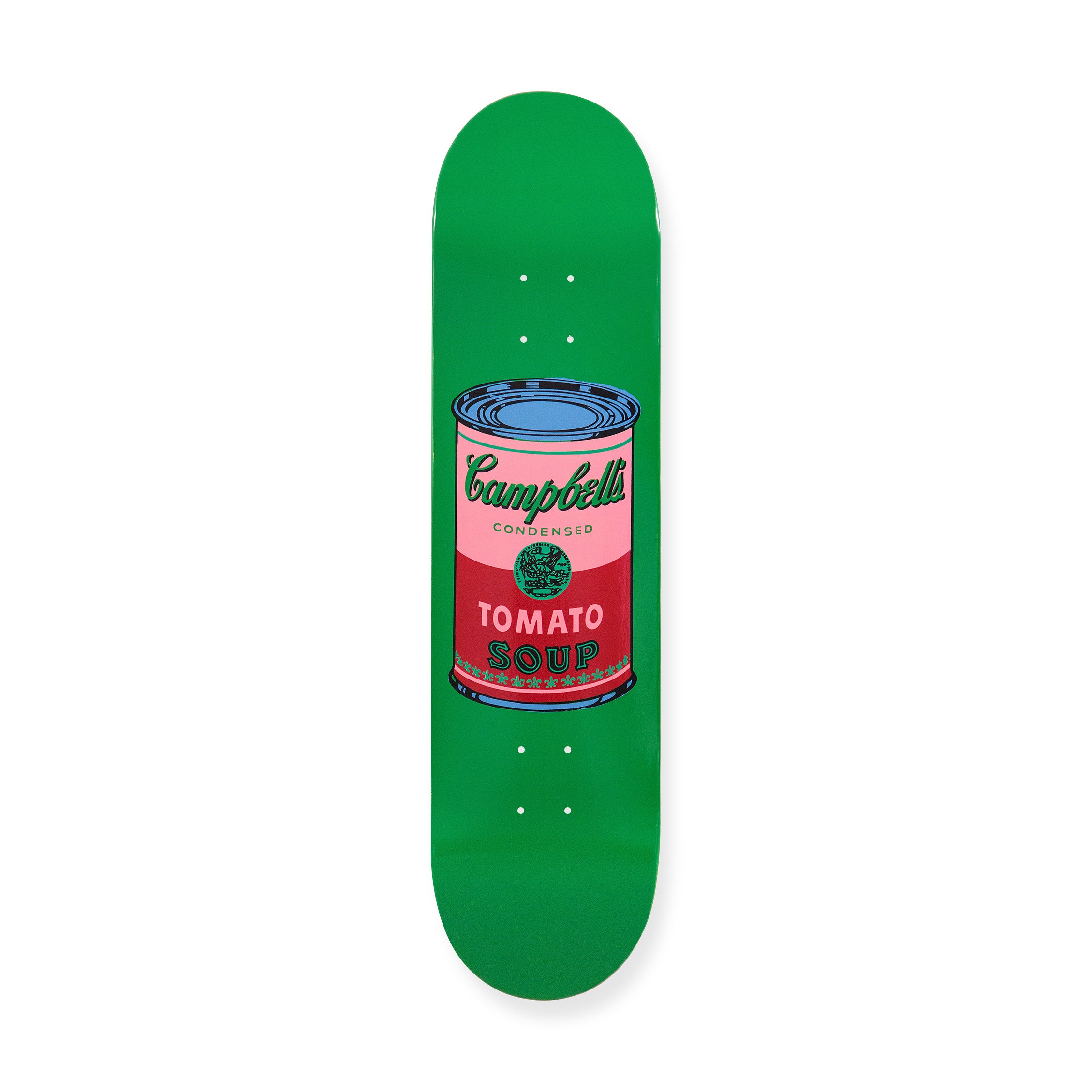 Andy Warhol: Skateboard Colored Campbell's Soup Cans - Blood
