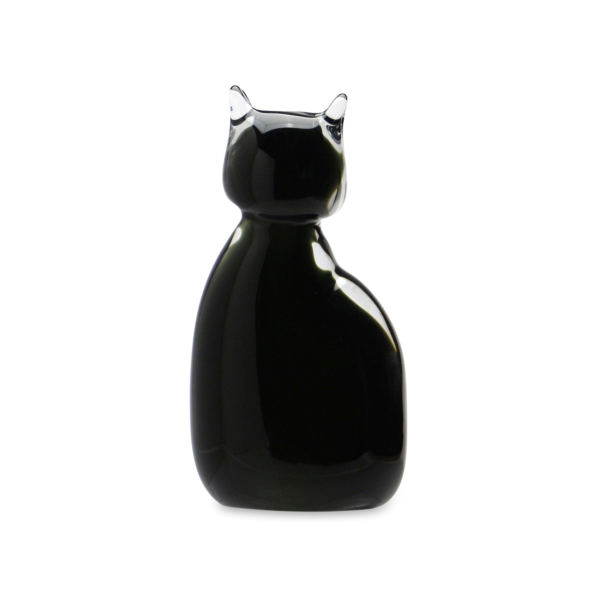 置物 maocat Glass Cat Object - Black – MoMA Design Store