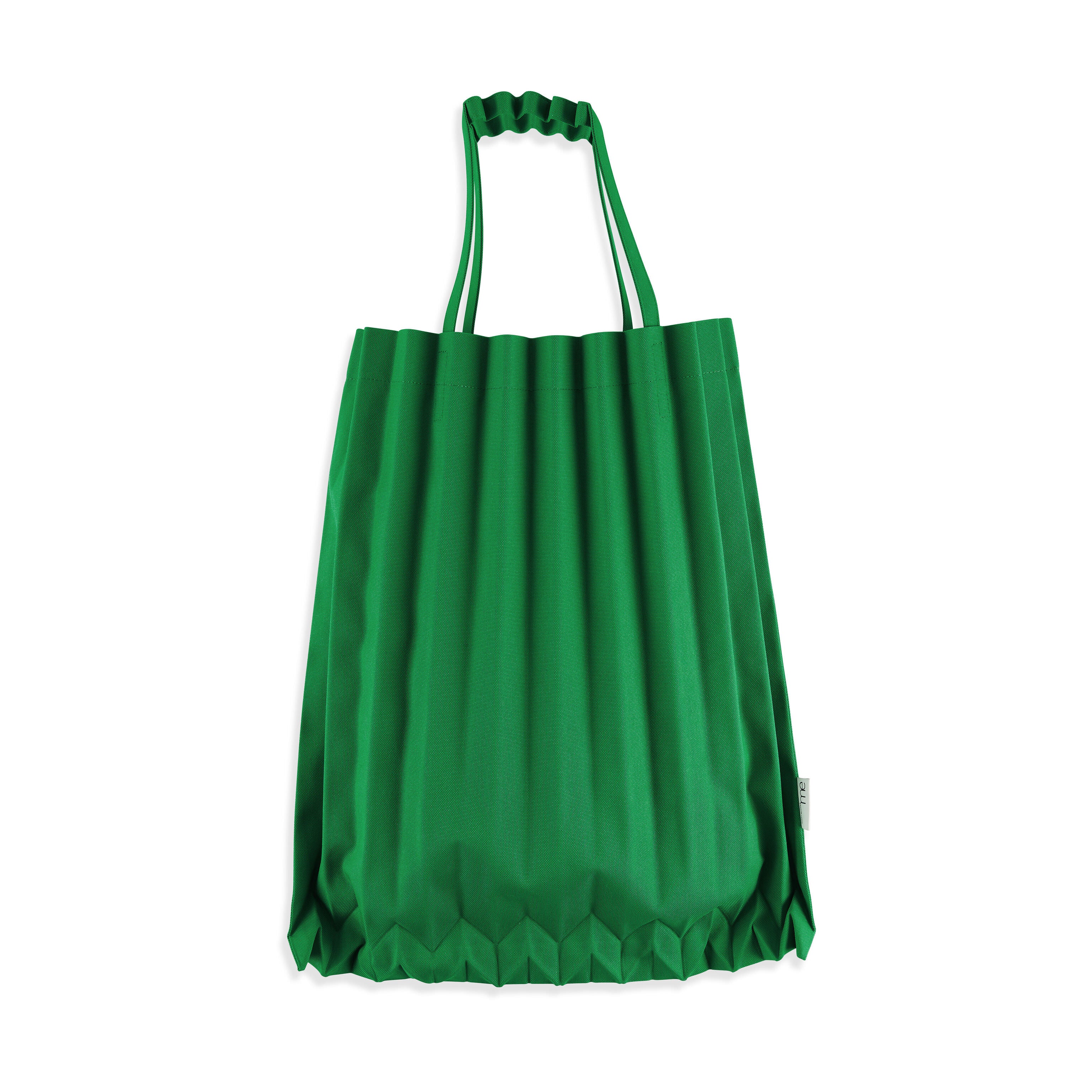 me ISSEY MIYAKE Recycled Polyester Trunk Pleats Bag - Green
