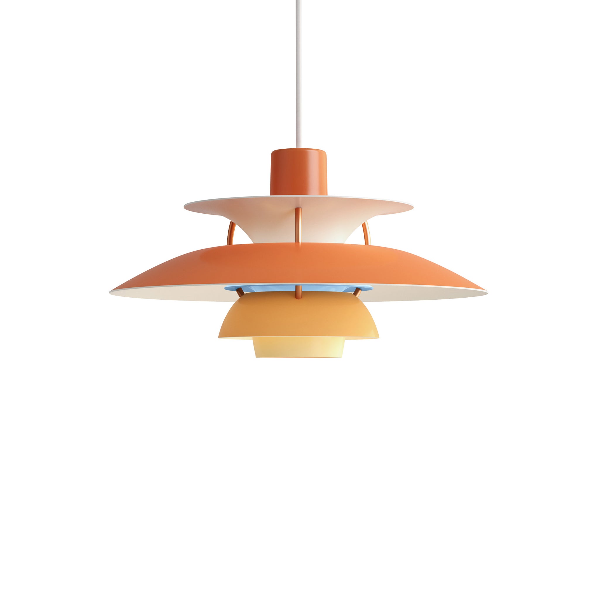 Louis poulsen PH5 リプロダクト オレンジ PH 5 Hanging Lamp - Orange – MoMA Design Store
