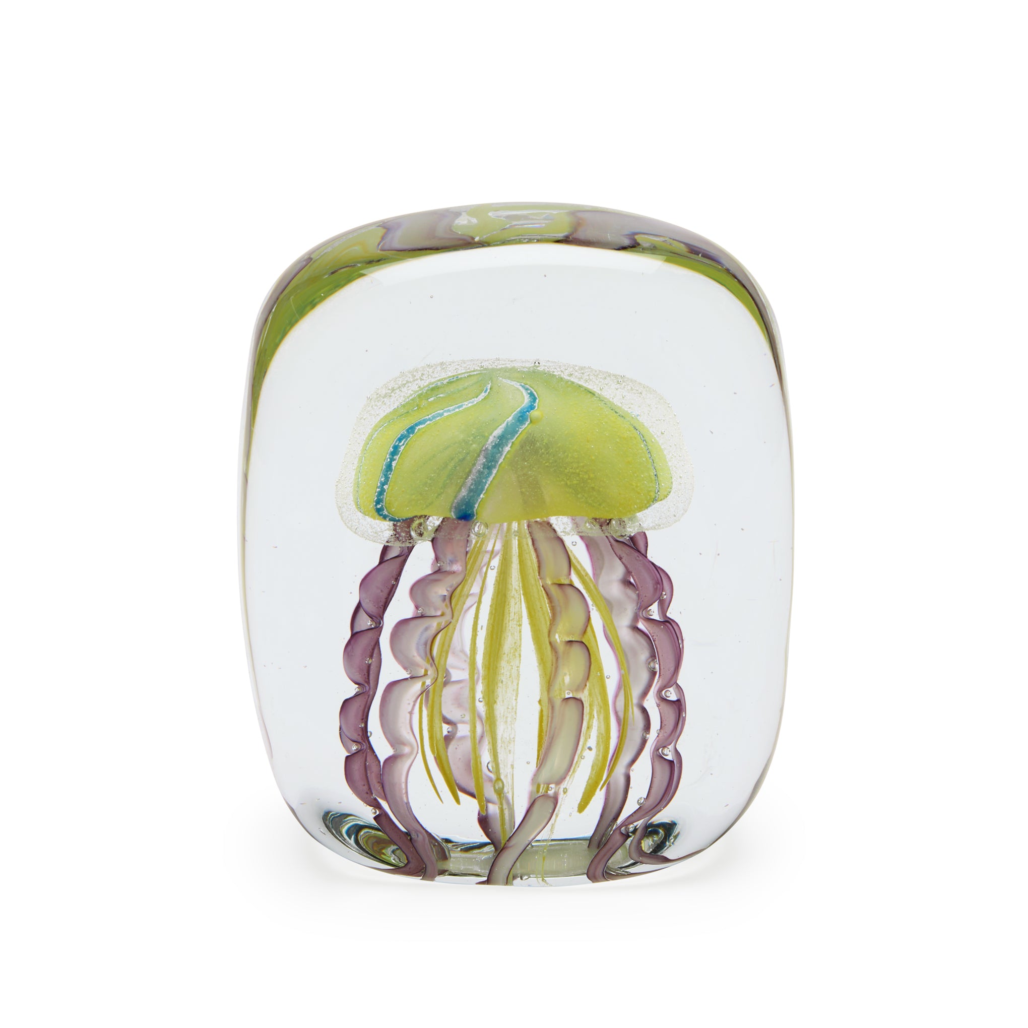 Jellyfish Glass Objet d'Art - Short Yellow – MoMA Design Store