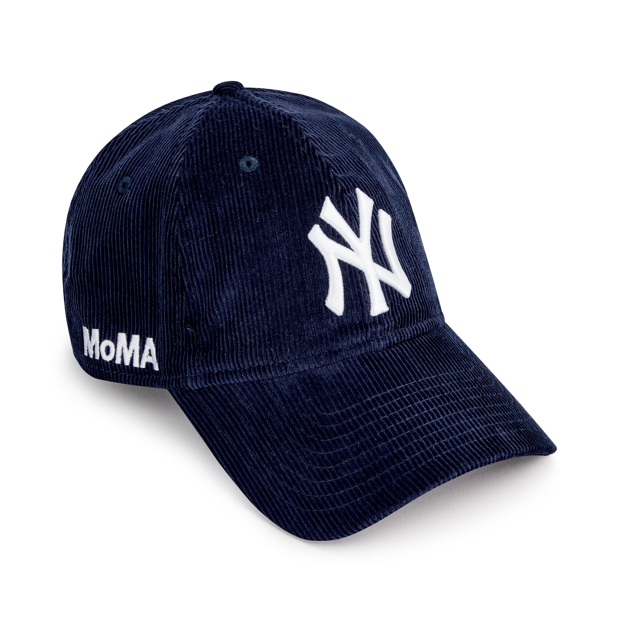 MoMA NY Yankees 9TWENTY Corduroy Adjustable Baseball Cap - Navy