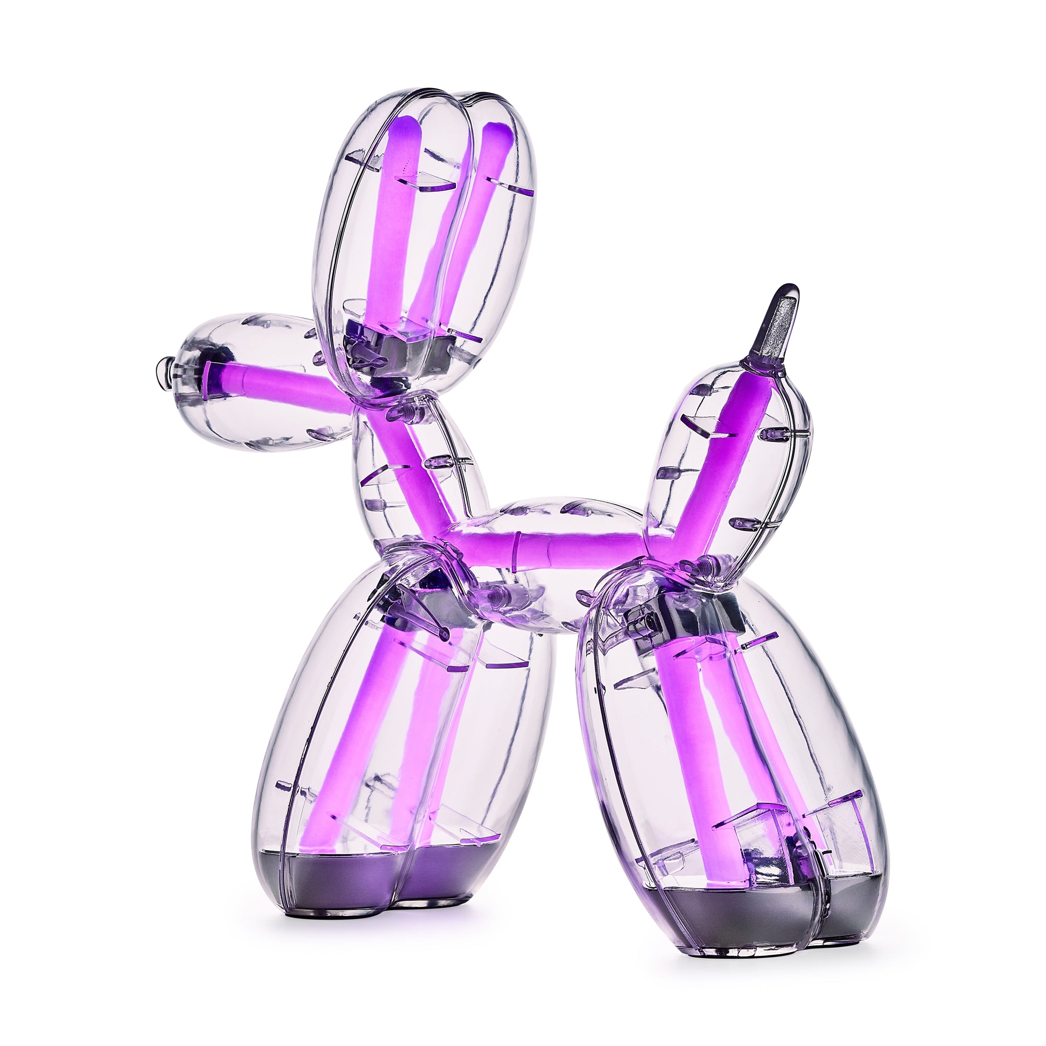 Jeff Koons Balloon Dog LED Lamp from Lexon - Transparent – MoMA