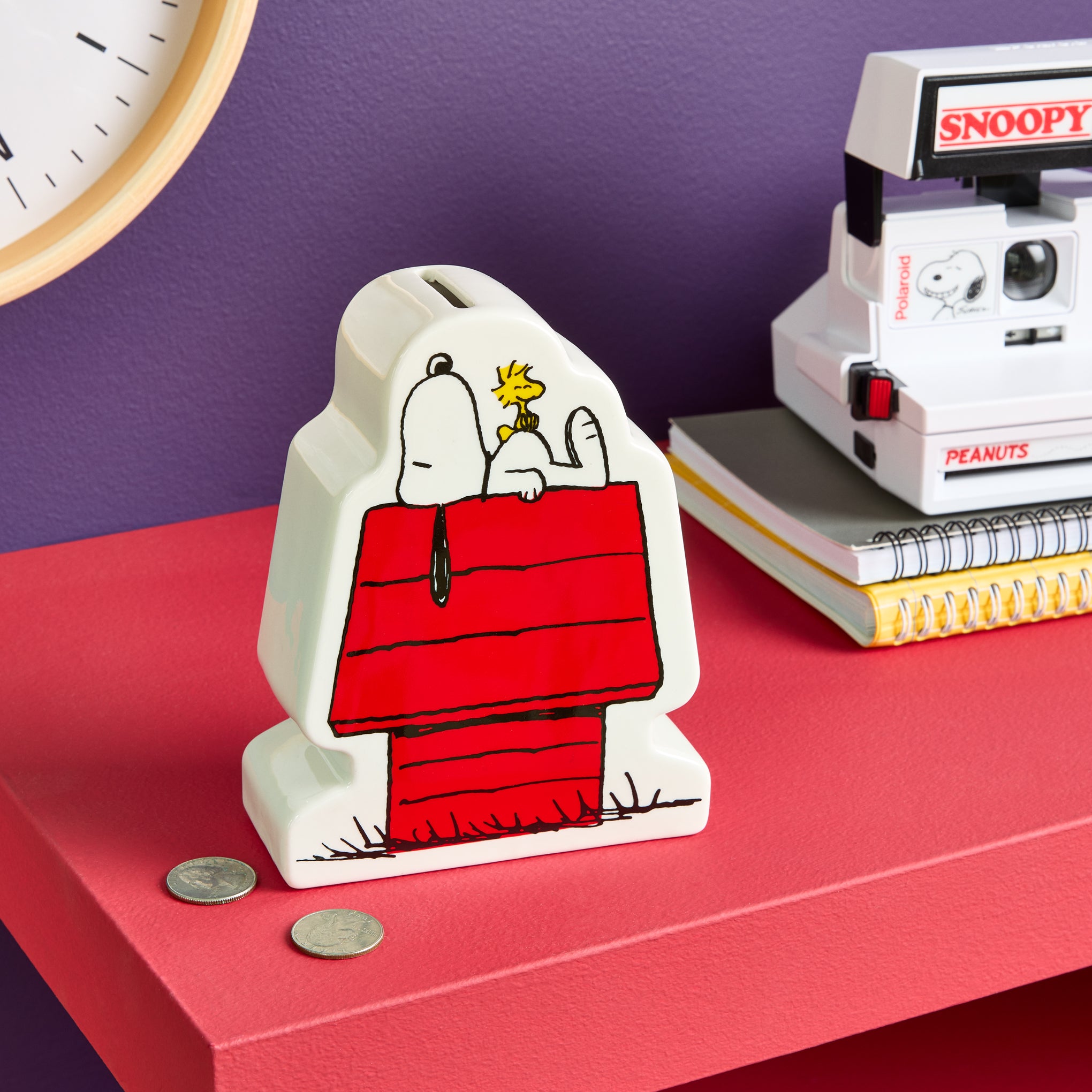 Snoopy Ceramic House Coin Bank – MoMA Design Store