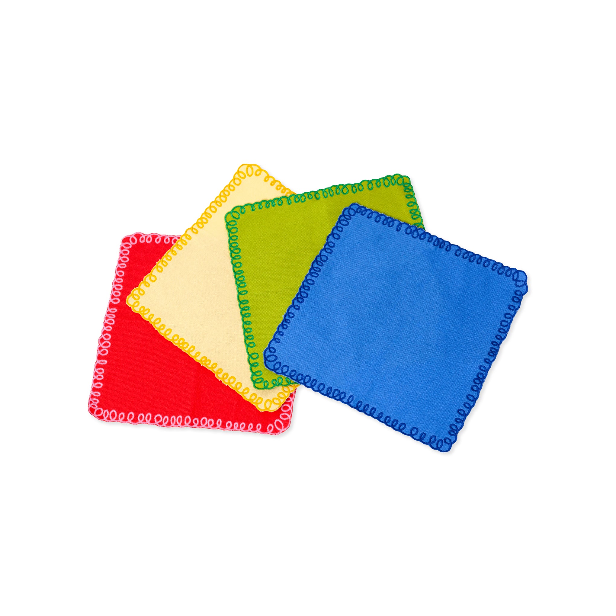 Areaware Doodle Lace Cotton Cocktail Napkins - Set of 4 – MoMA