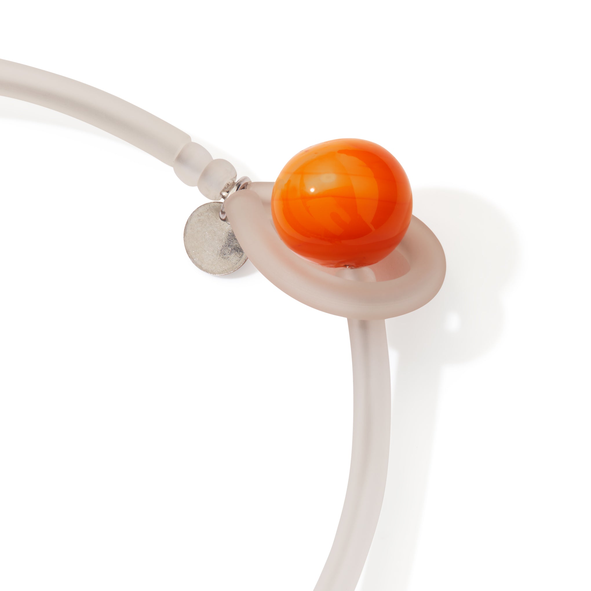 Glass Ball Strip Necklace - Mandarin – MoMA Design Store