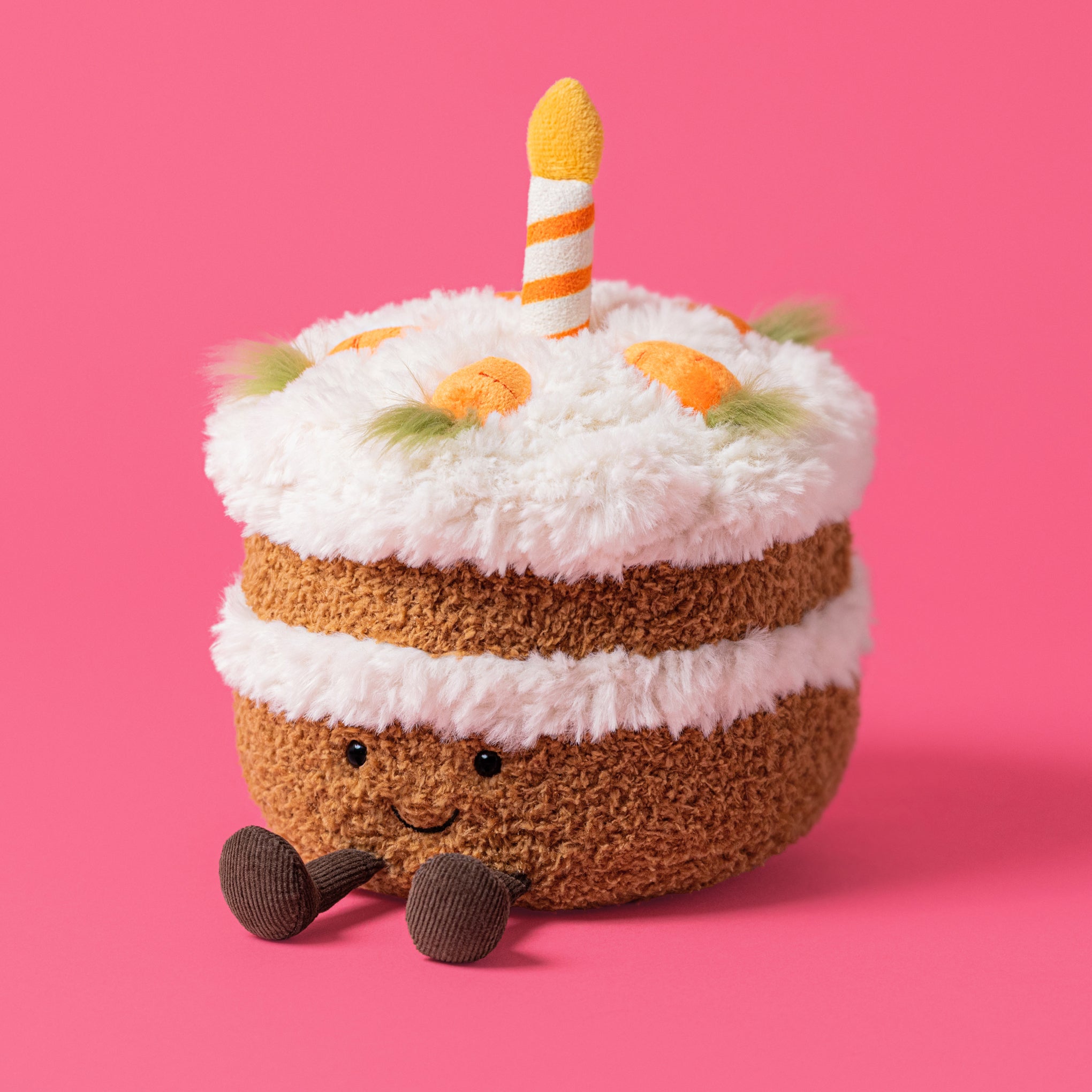 Jellycat Dessert Plush - Carrot Cake – MoMA Design Store