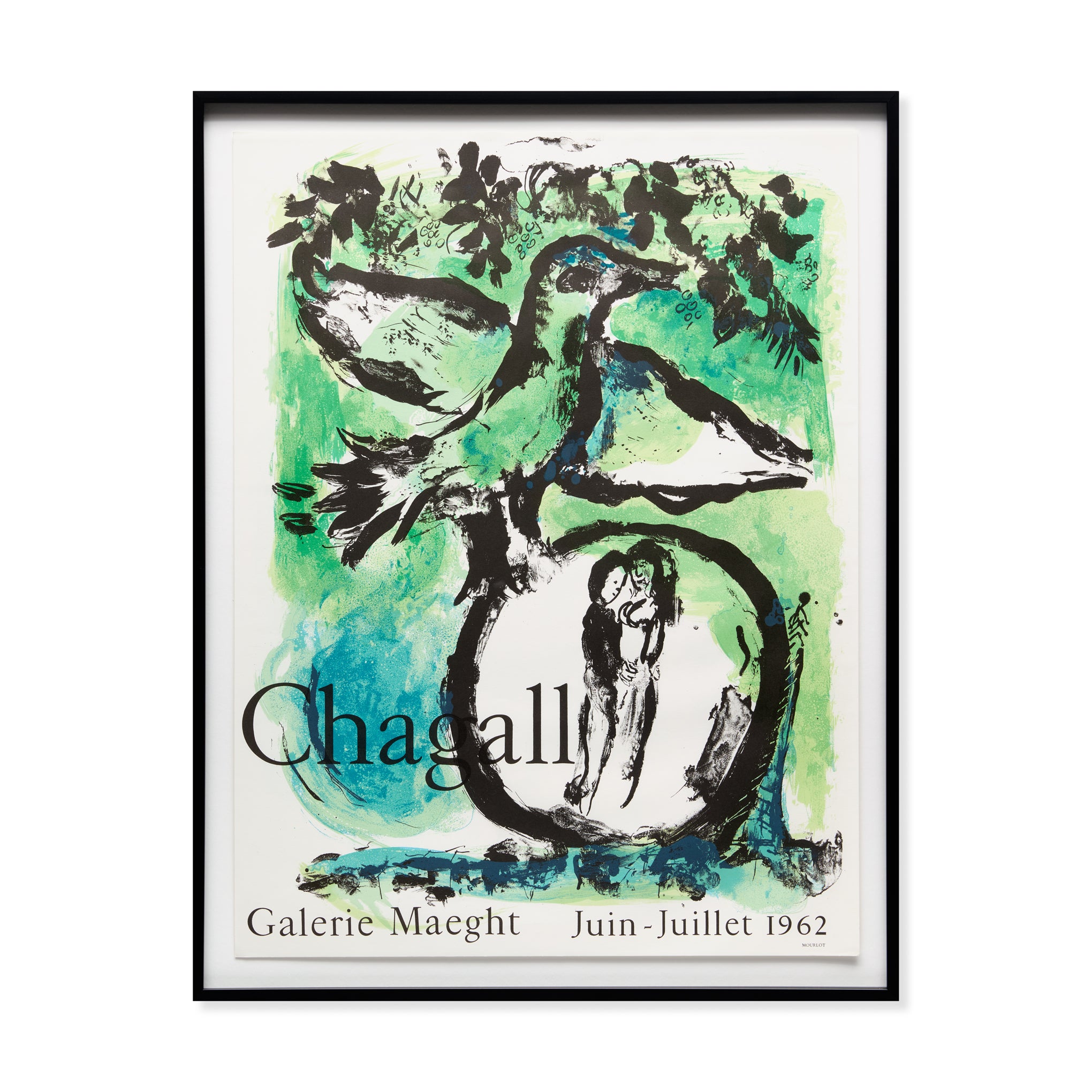 Marc Chagall Galerie Maeght (Exposition)Framed Poster – MoMA