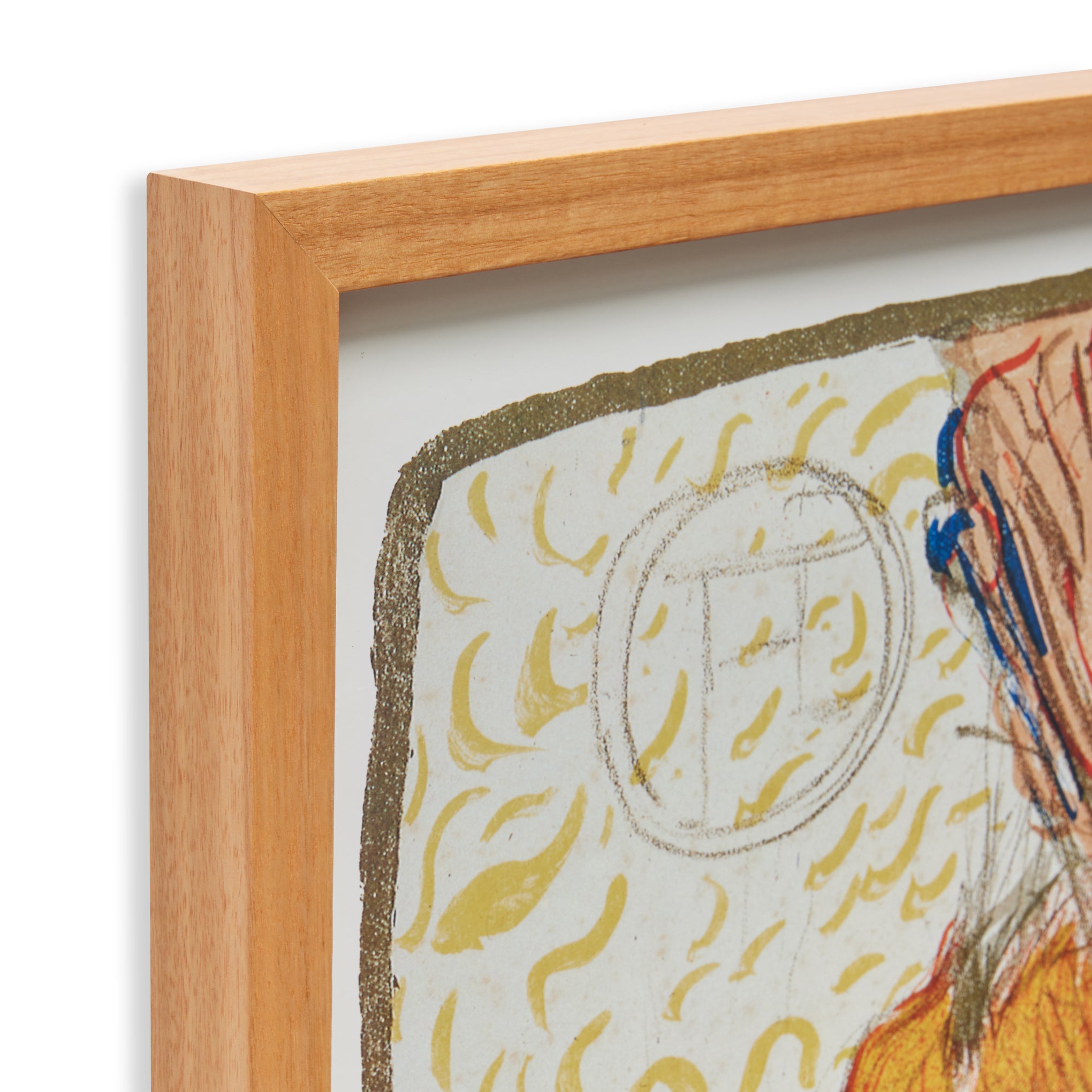 Henri de Toulouse-Lautrec Mademoiselle Marcelle Lender Framed