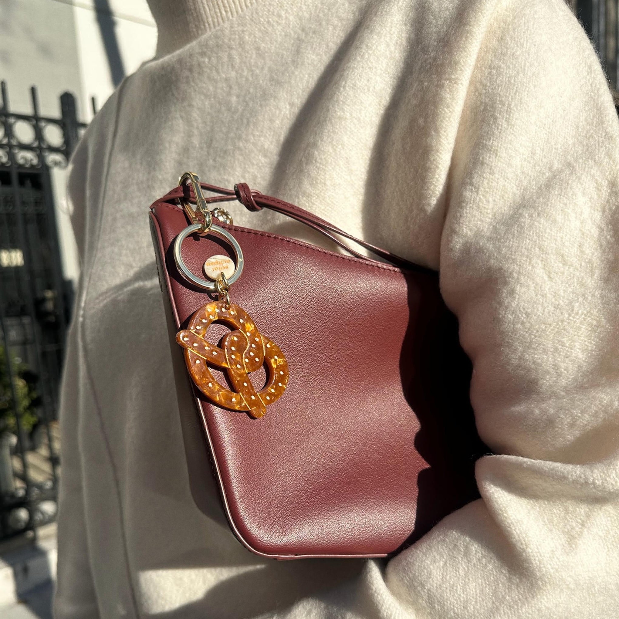 Solar Eclipse Keyring Bag Charm - Pretzel – MoMA Design Store