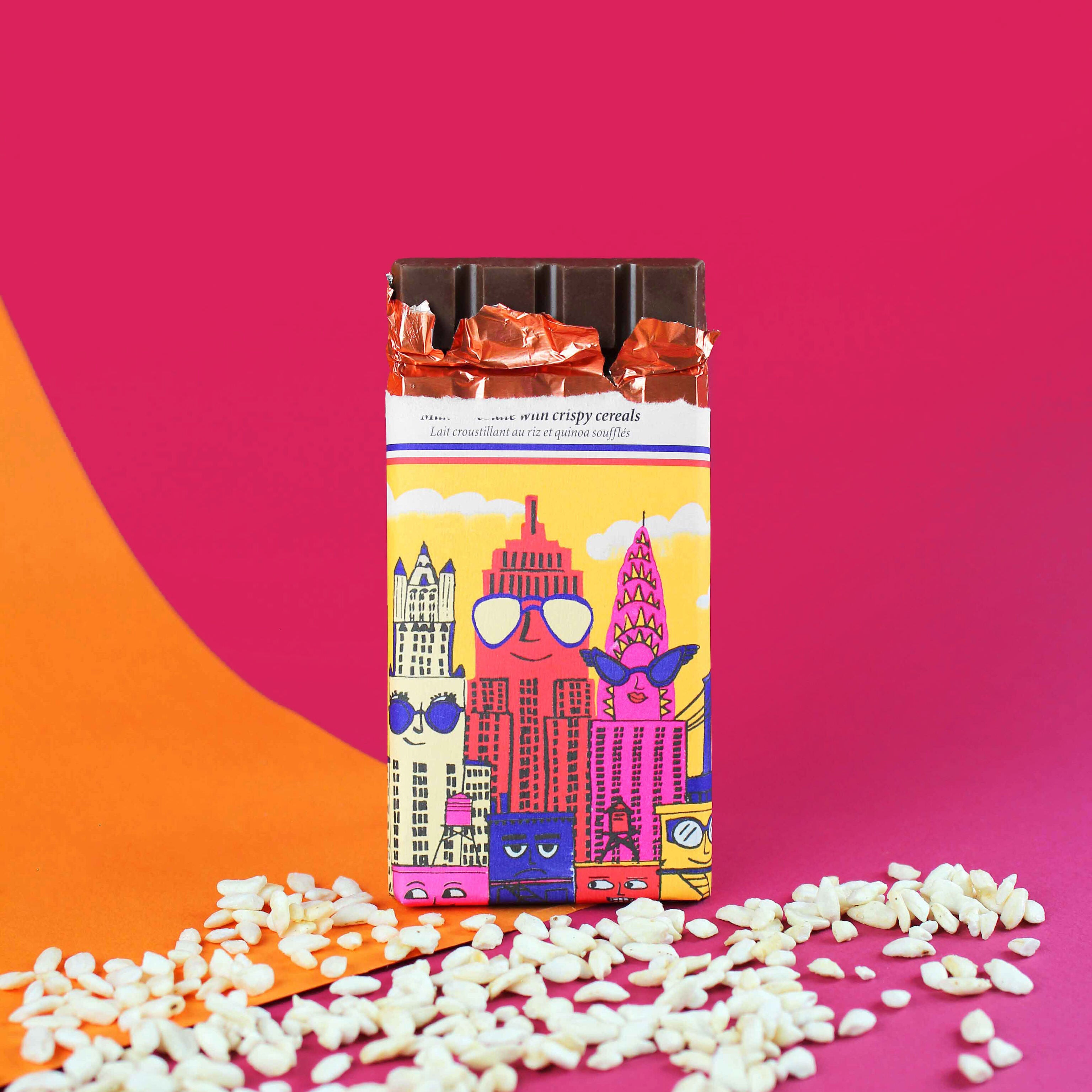 Le chocolat des Français Chocolate Bar - Skyline – MoMA Design Store