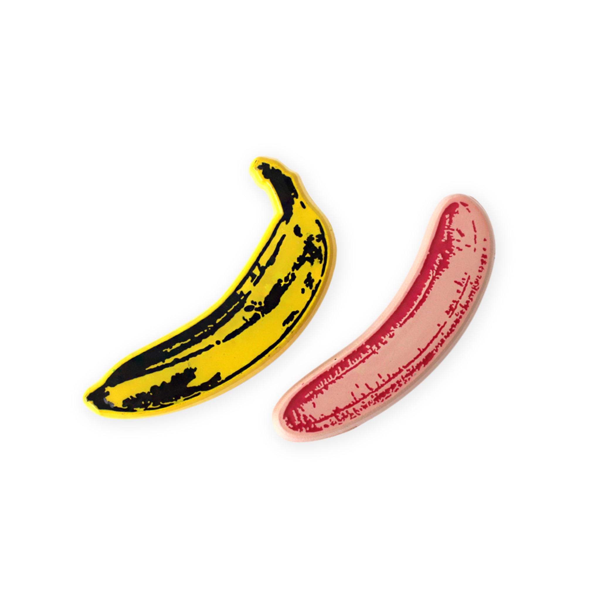 Andy Warhol Banana Pins - Set of 2 – MoMA Design Store