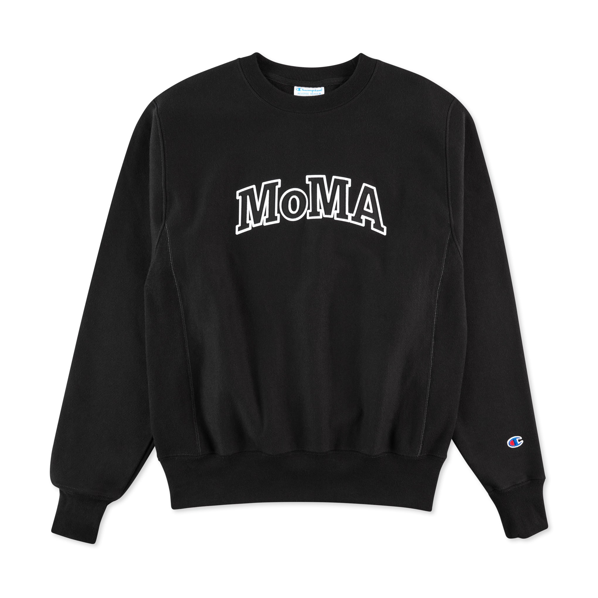 Champion Crewneck Sweatshirt MoMA Edition Black – MoMA Design